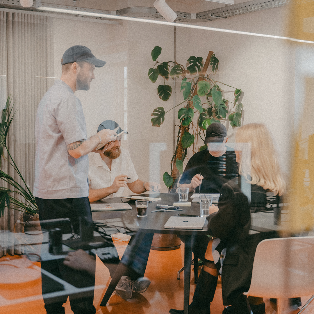 meeting in the office