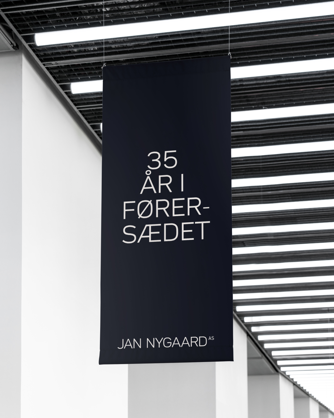 Jan Nygaard i føresædet