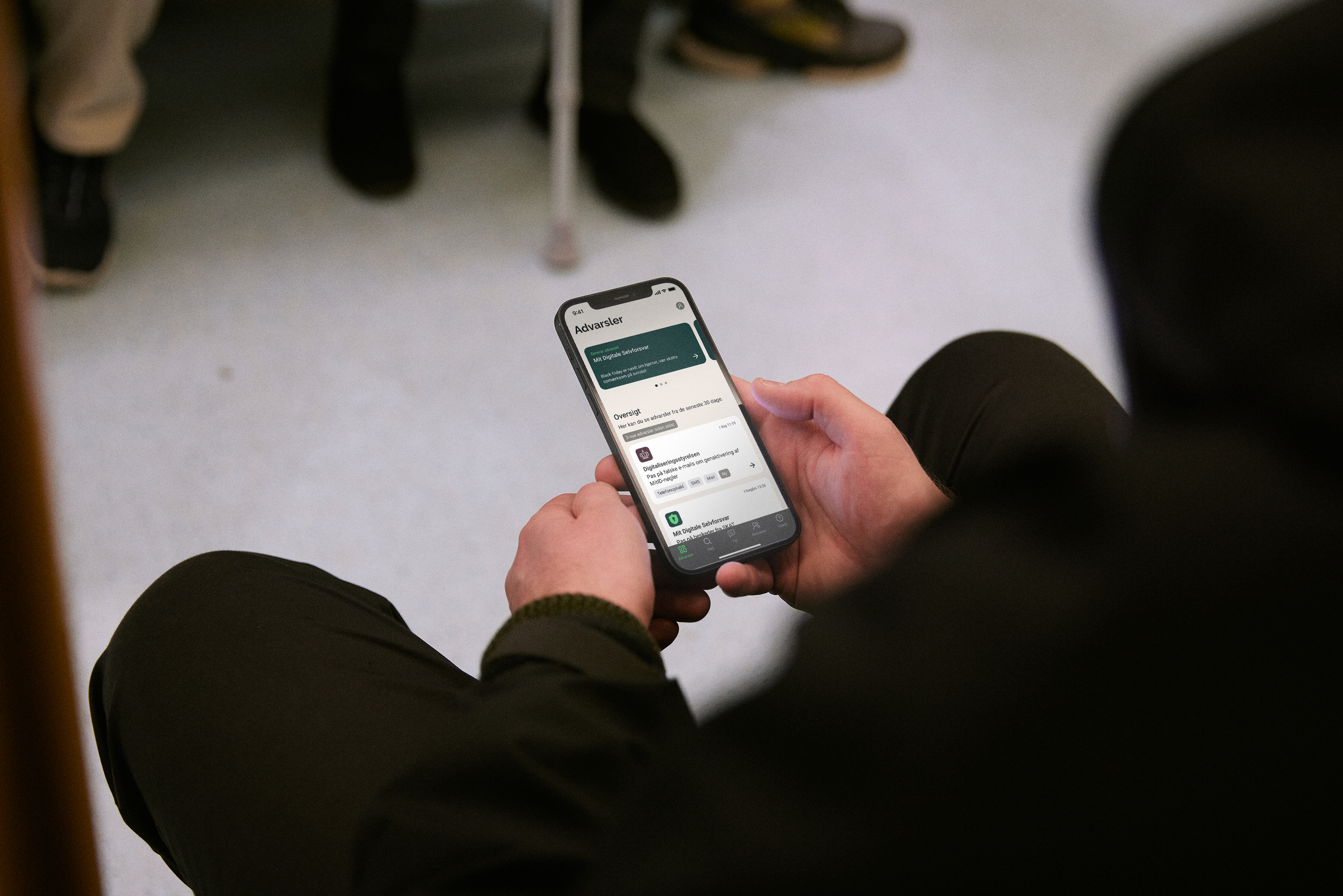 MDS app in use in the metro