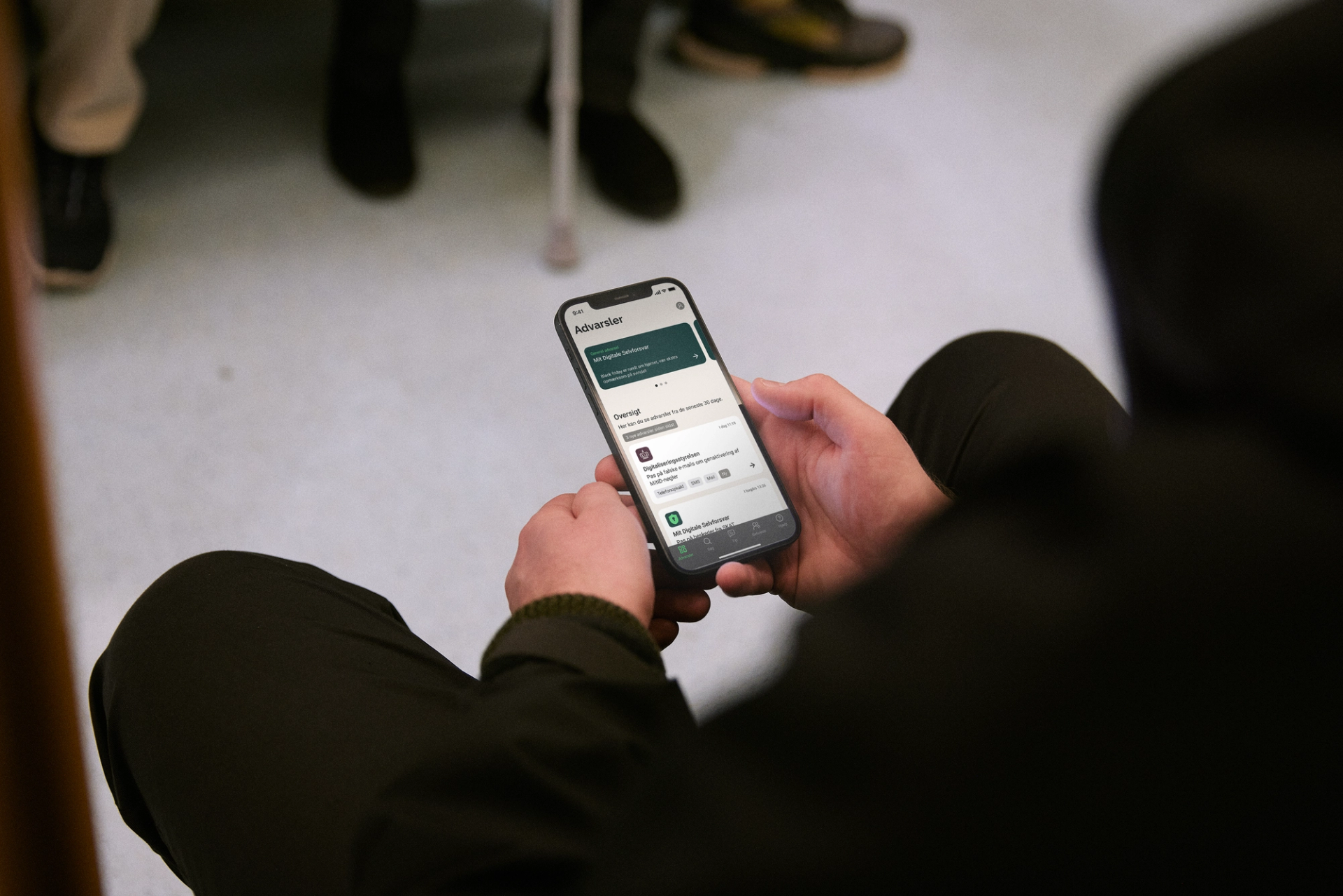 MDS app in use in the metro