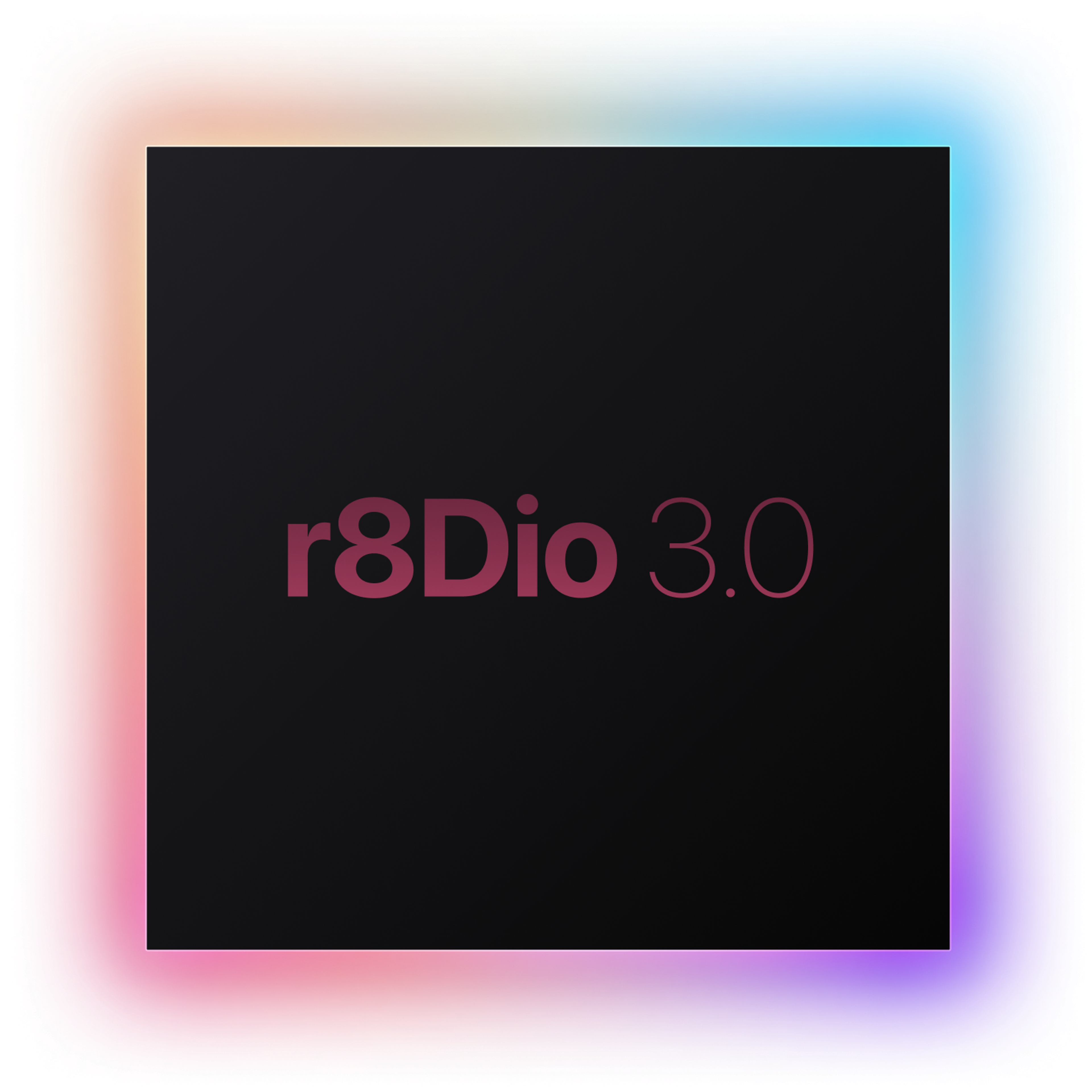 r8Dio 3.0 logo