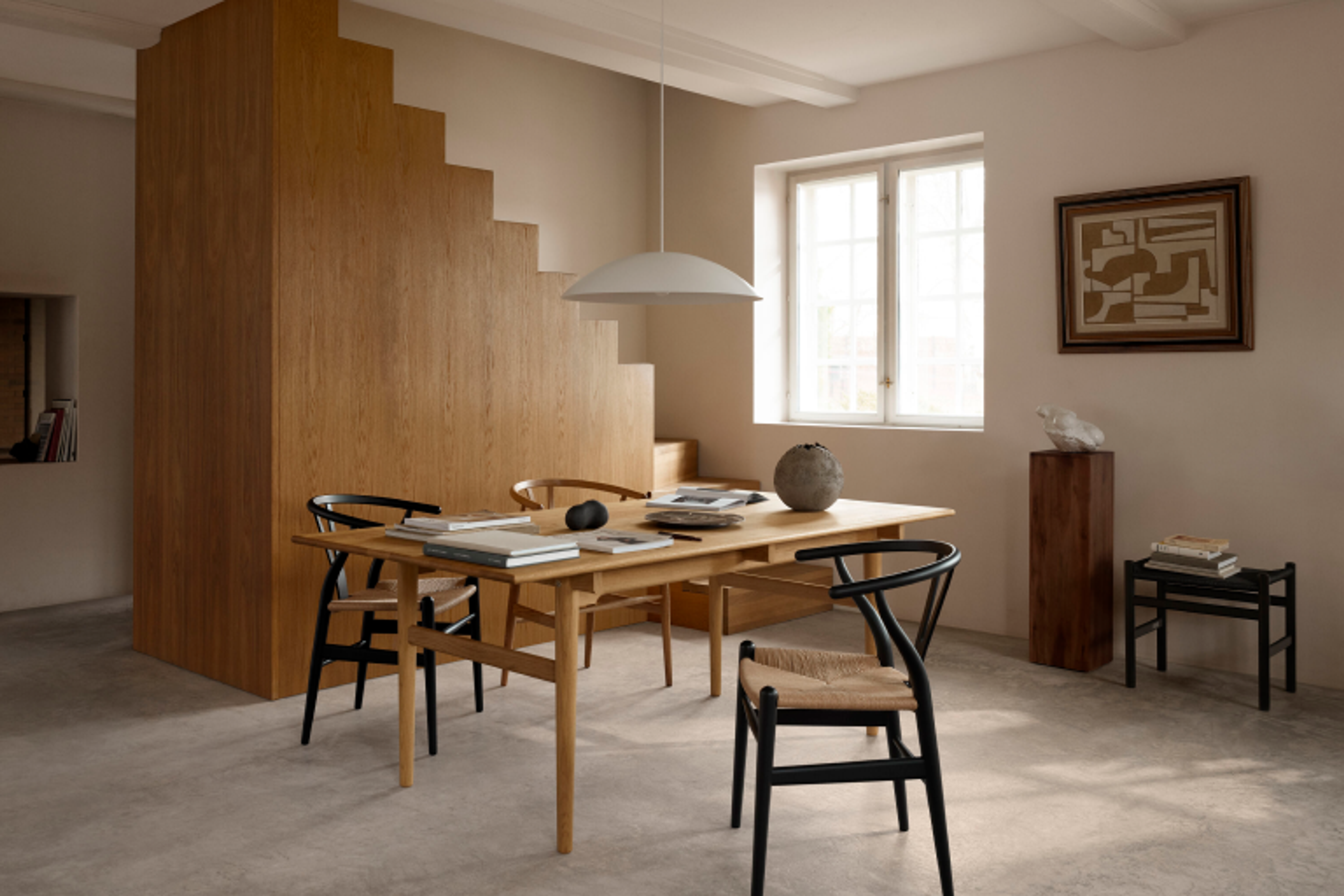 chair arrangement inside a house
