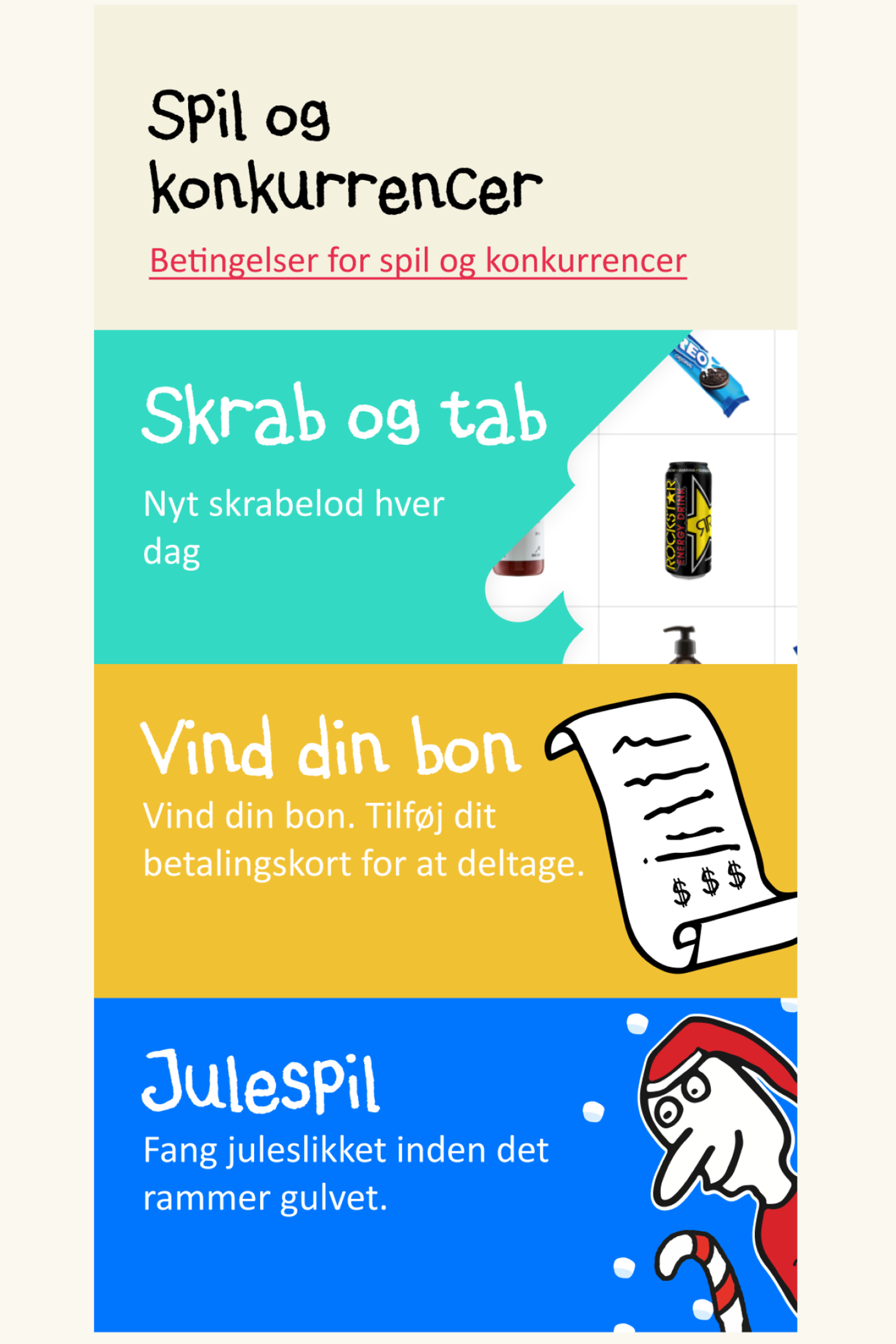 spil og konkurrencer