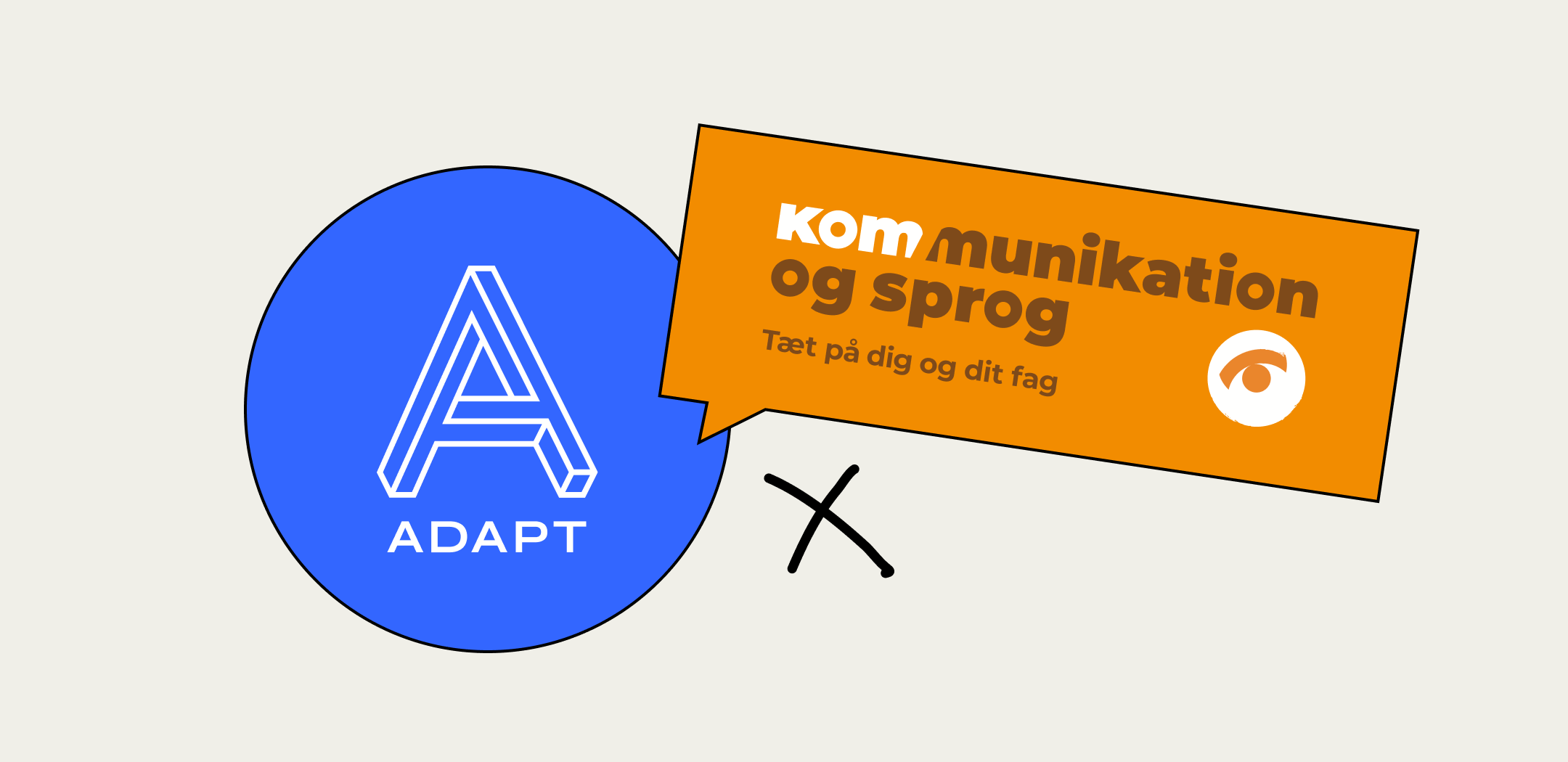 Adapt and Kommunikation og Sprog partner up for website project