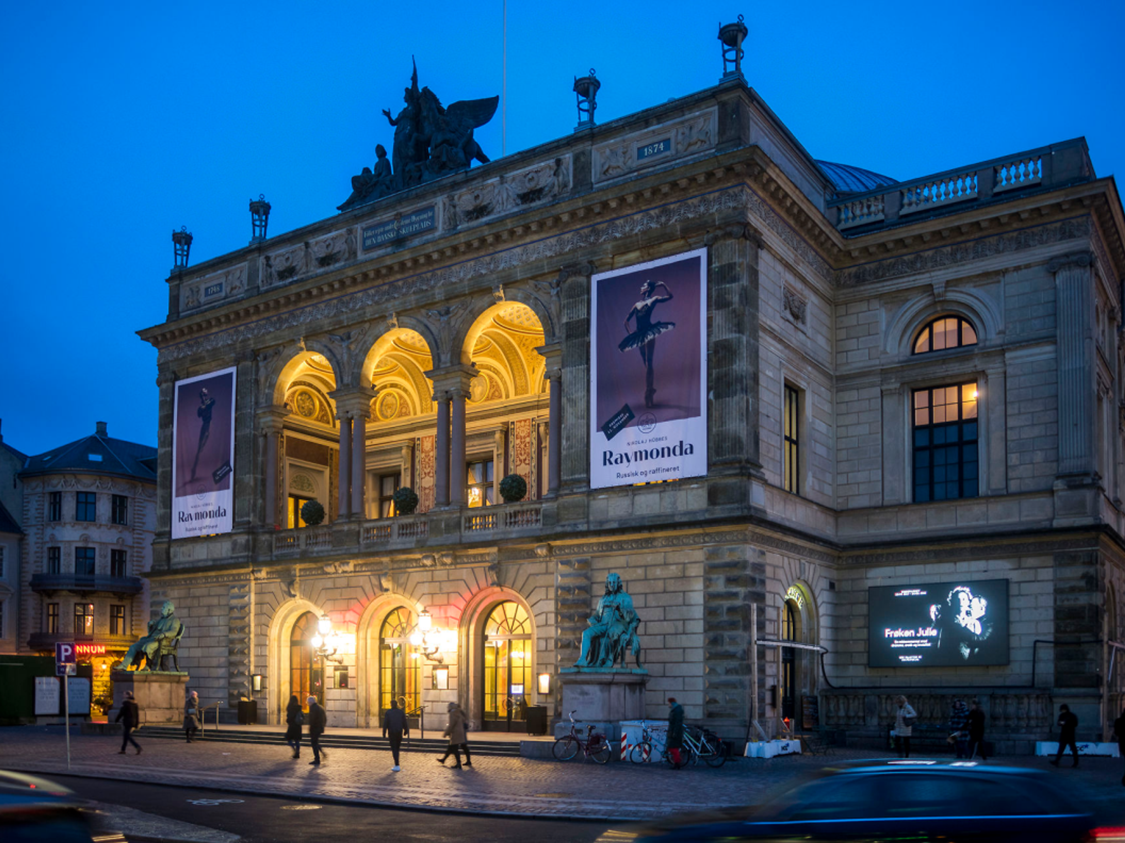 main theatre in the heart of copenhagen