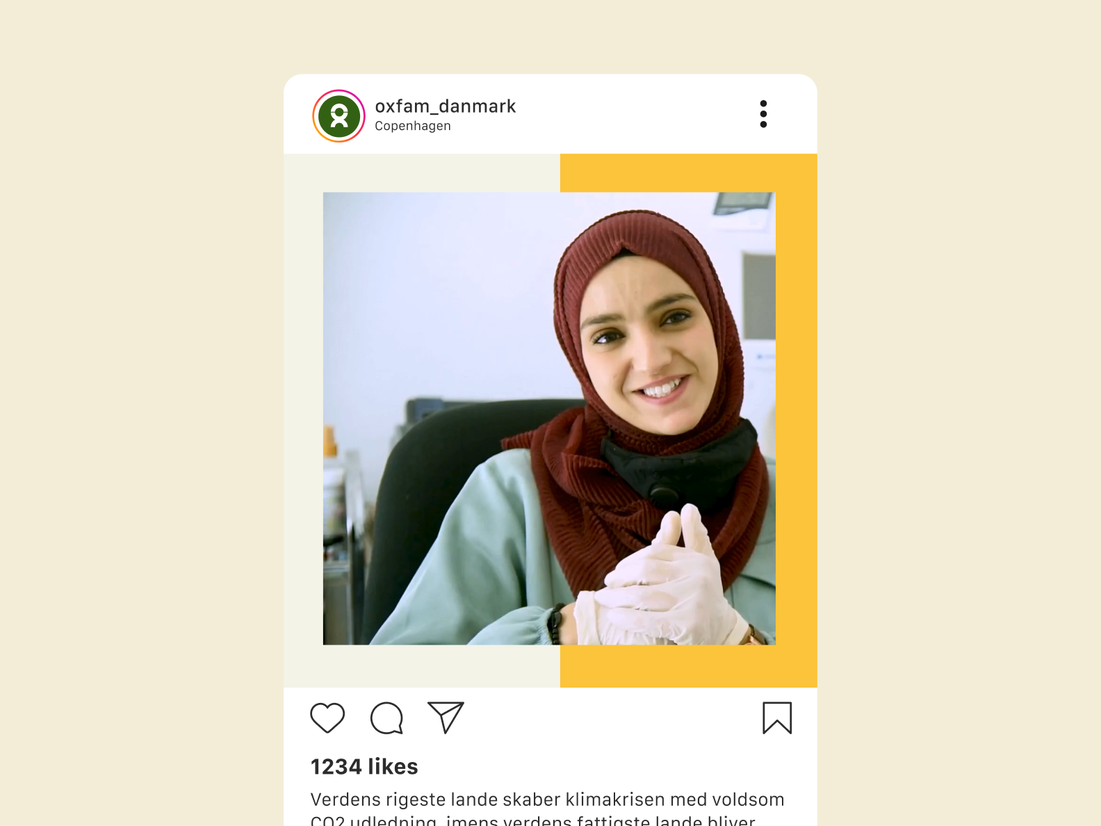 oxfam visual instagram