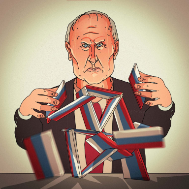 Frihedsbrevet putin illustration