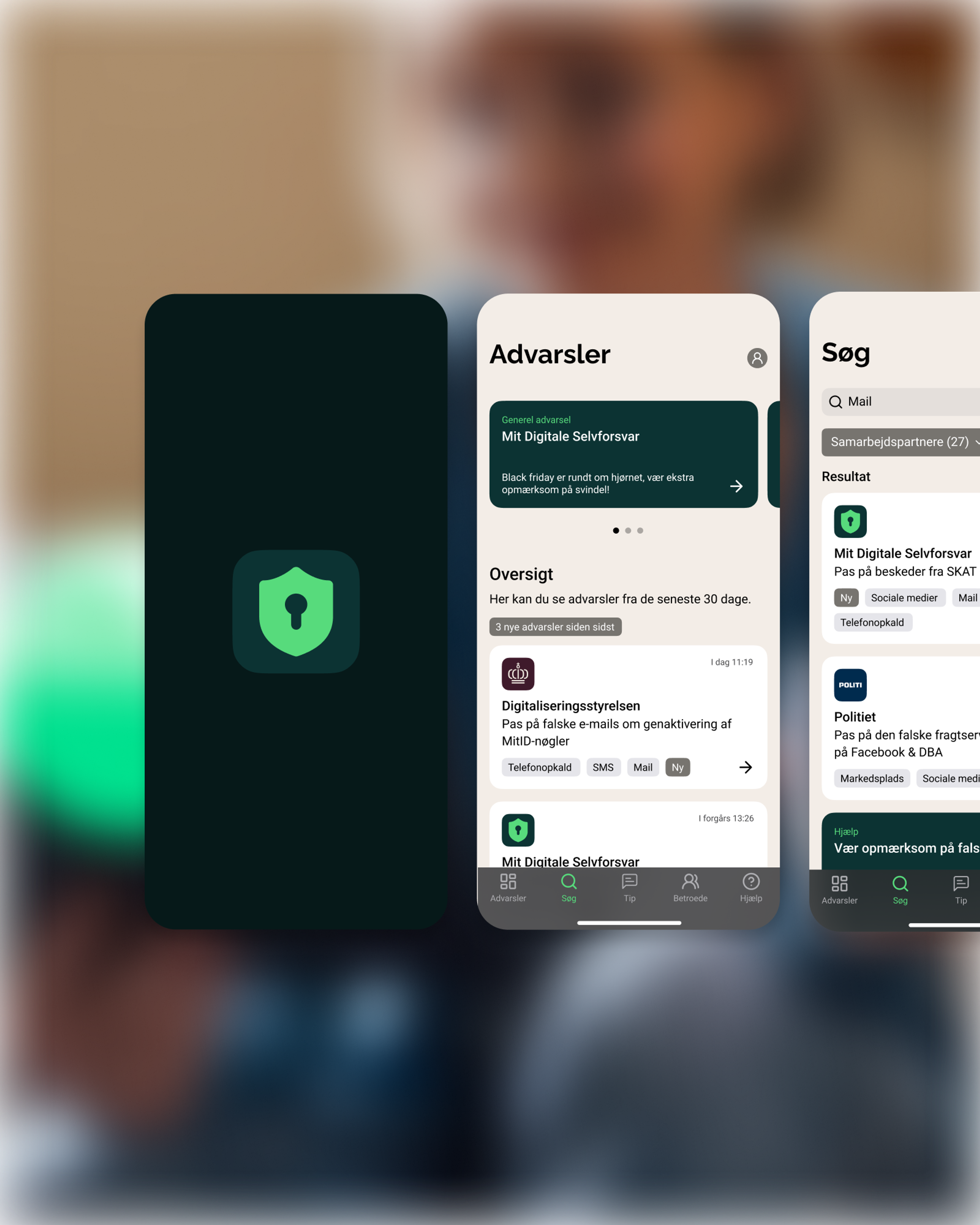 Mit digitale selvforsvar app - teaser image