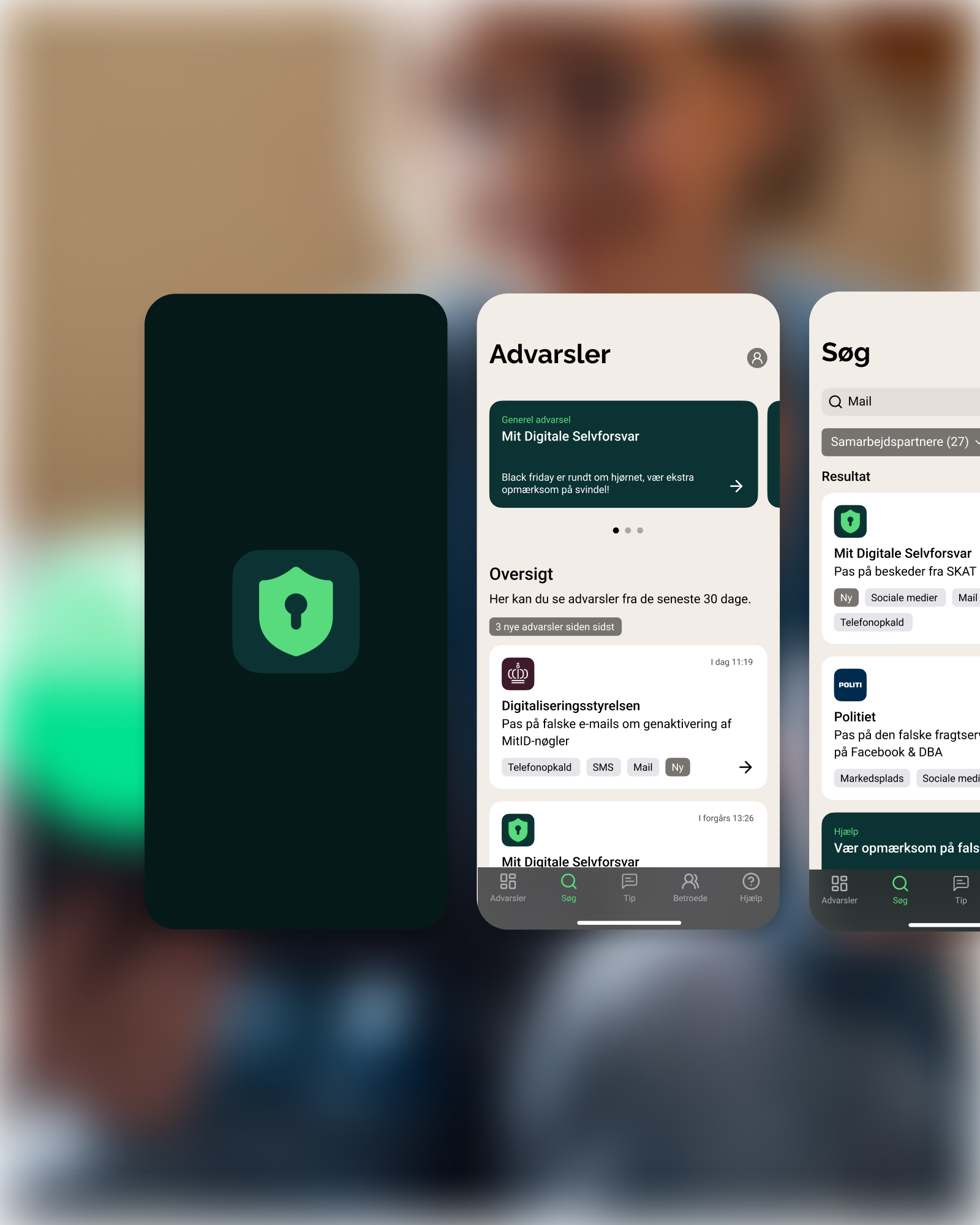 Mit digitale selvforsvar app - teaser image
