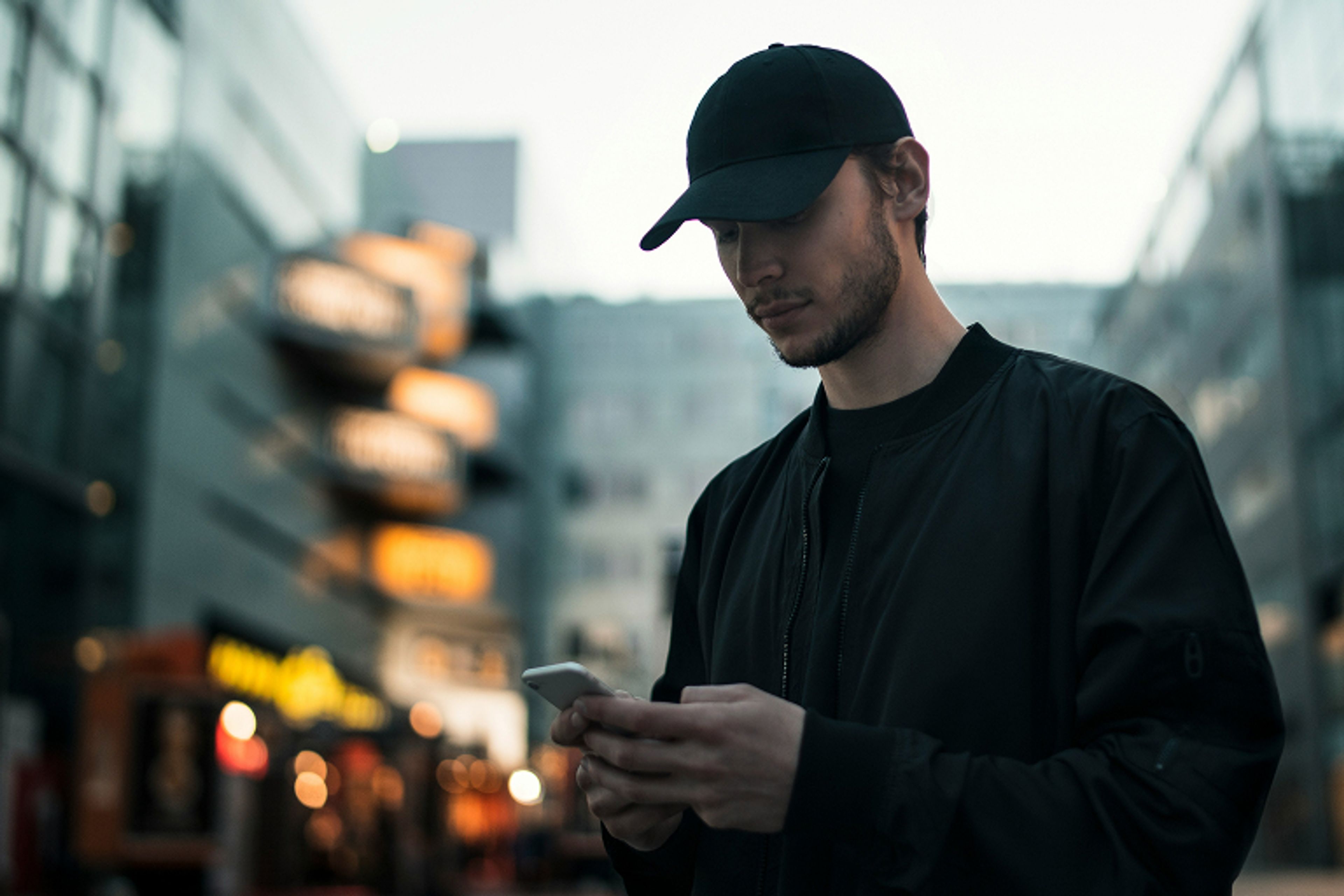 Man checking for fraud incidents