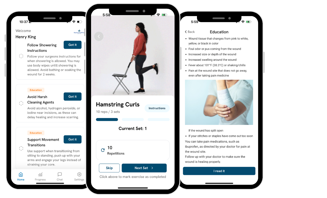 Helping Patients Through Recovery