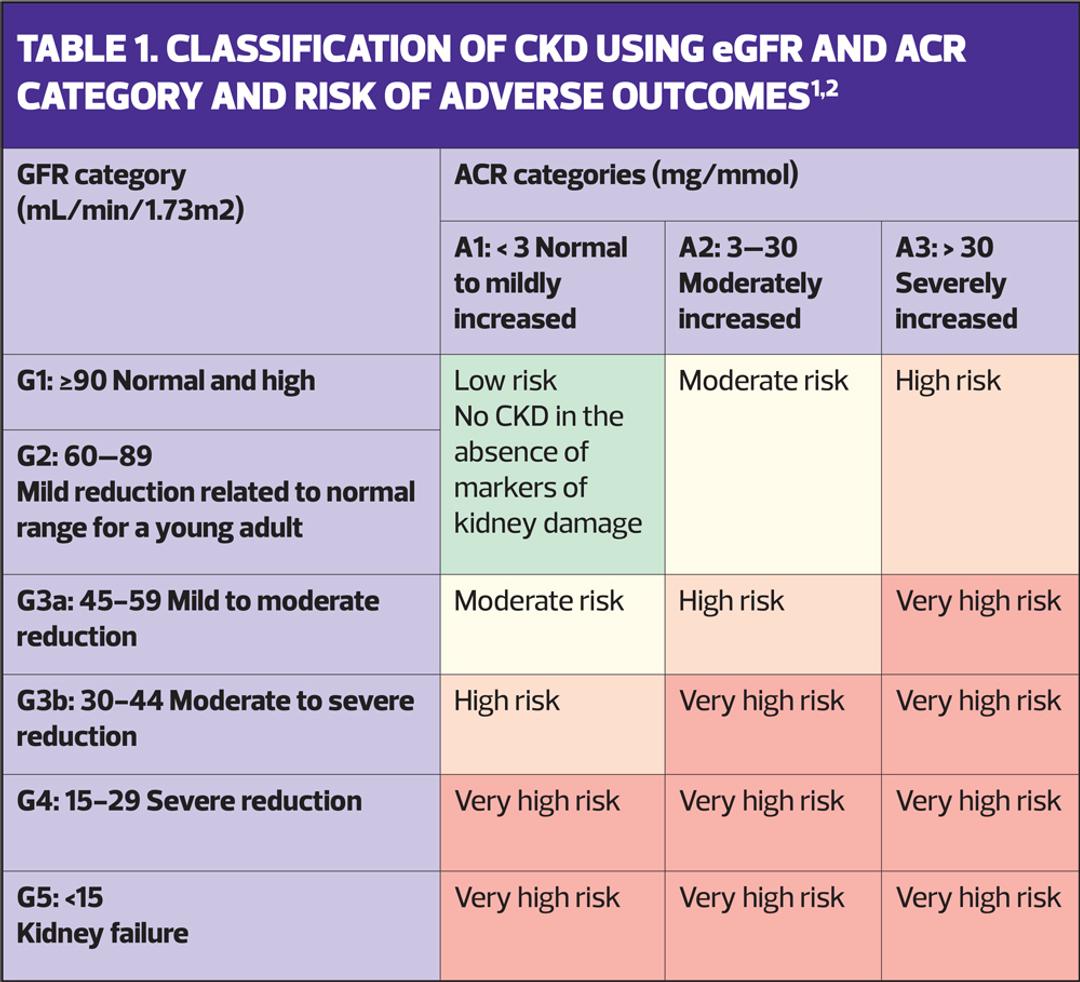Chronic kidney disease: diagnosis and management