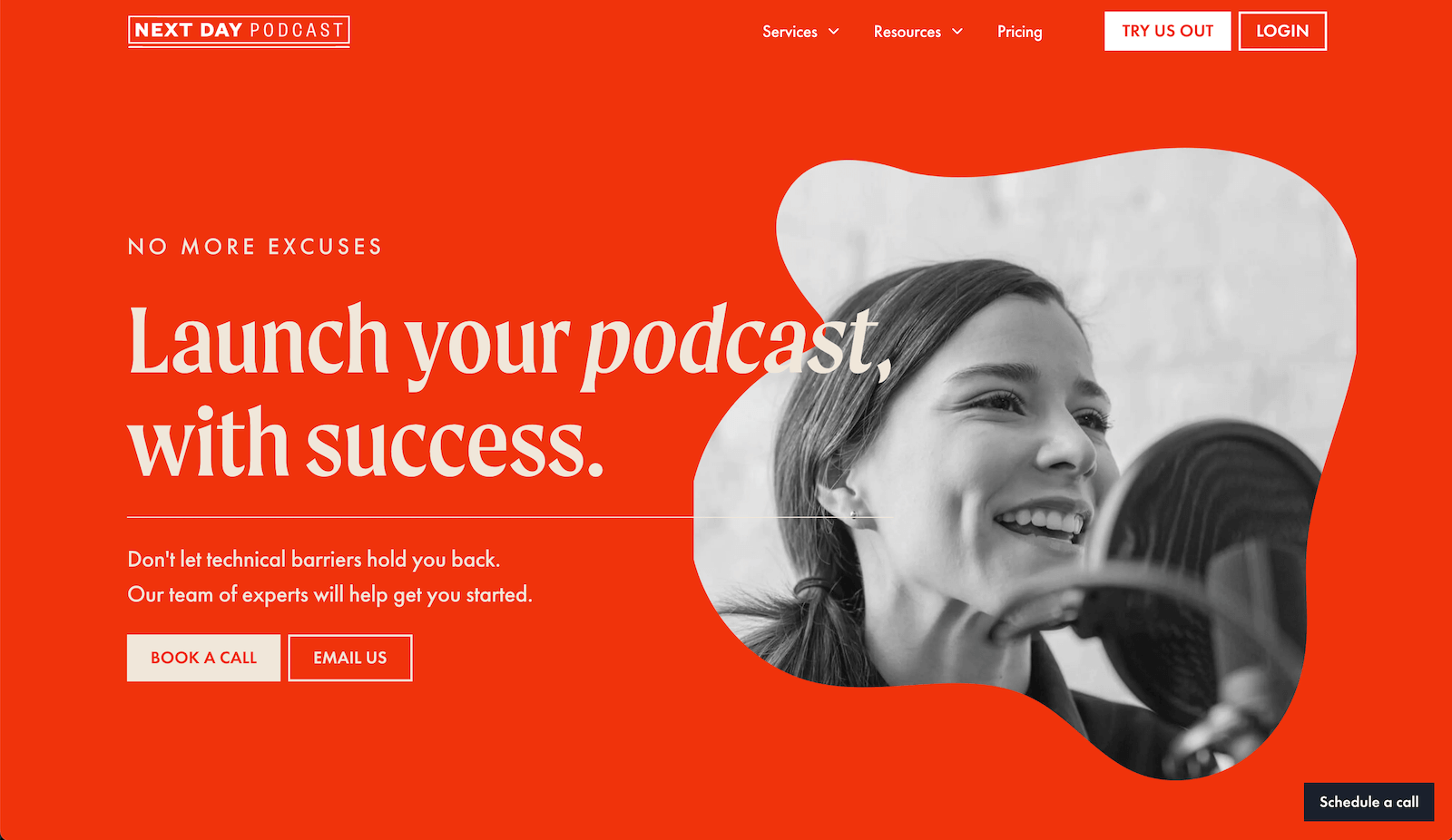 Next Day Podcast - Podcast launch service