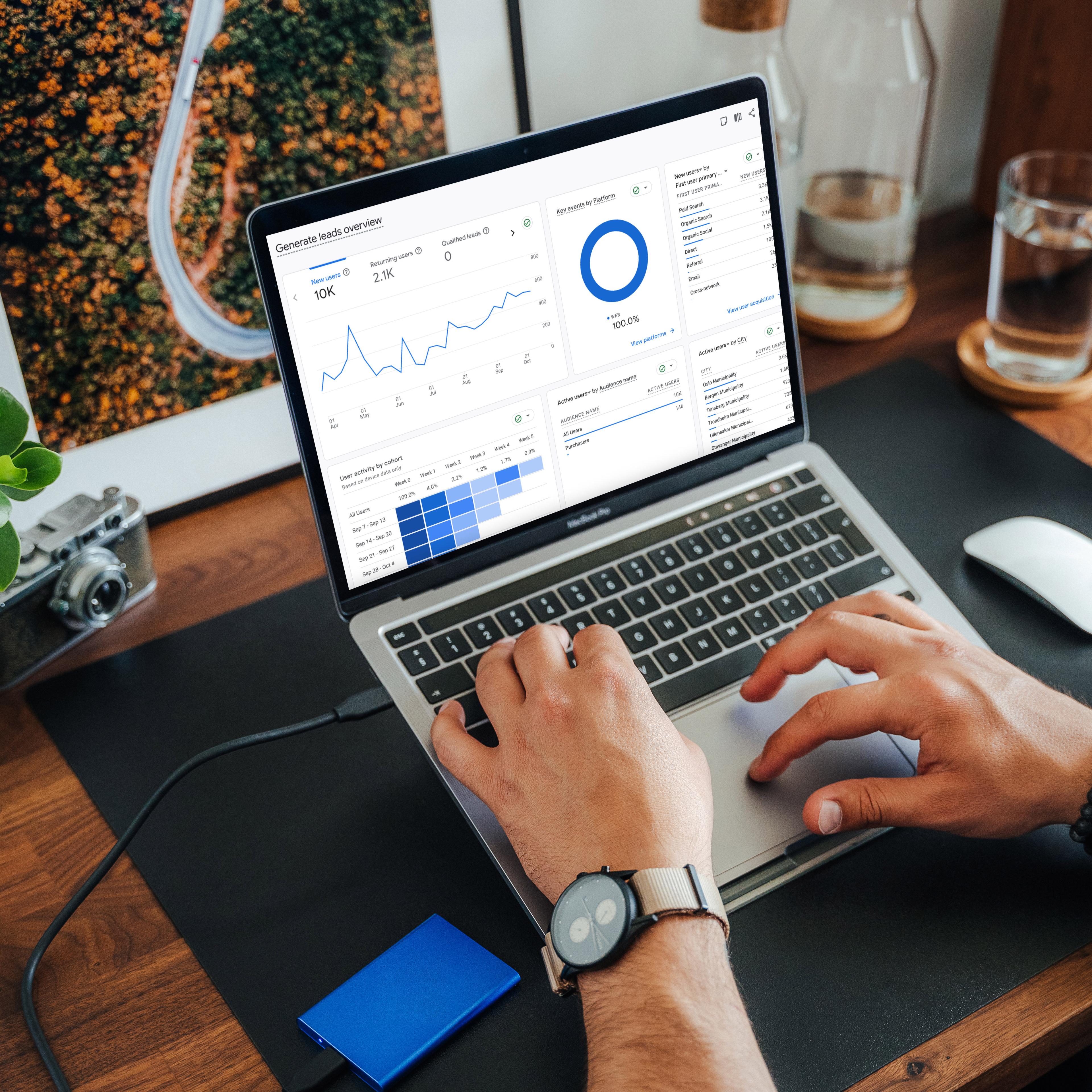 Google Analytics-statistikk og trafikkdata for Klara Tønsberg