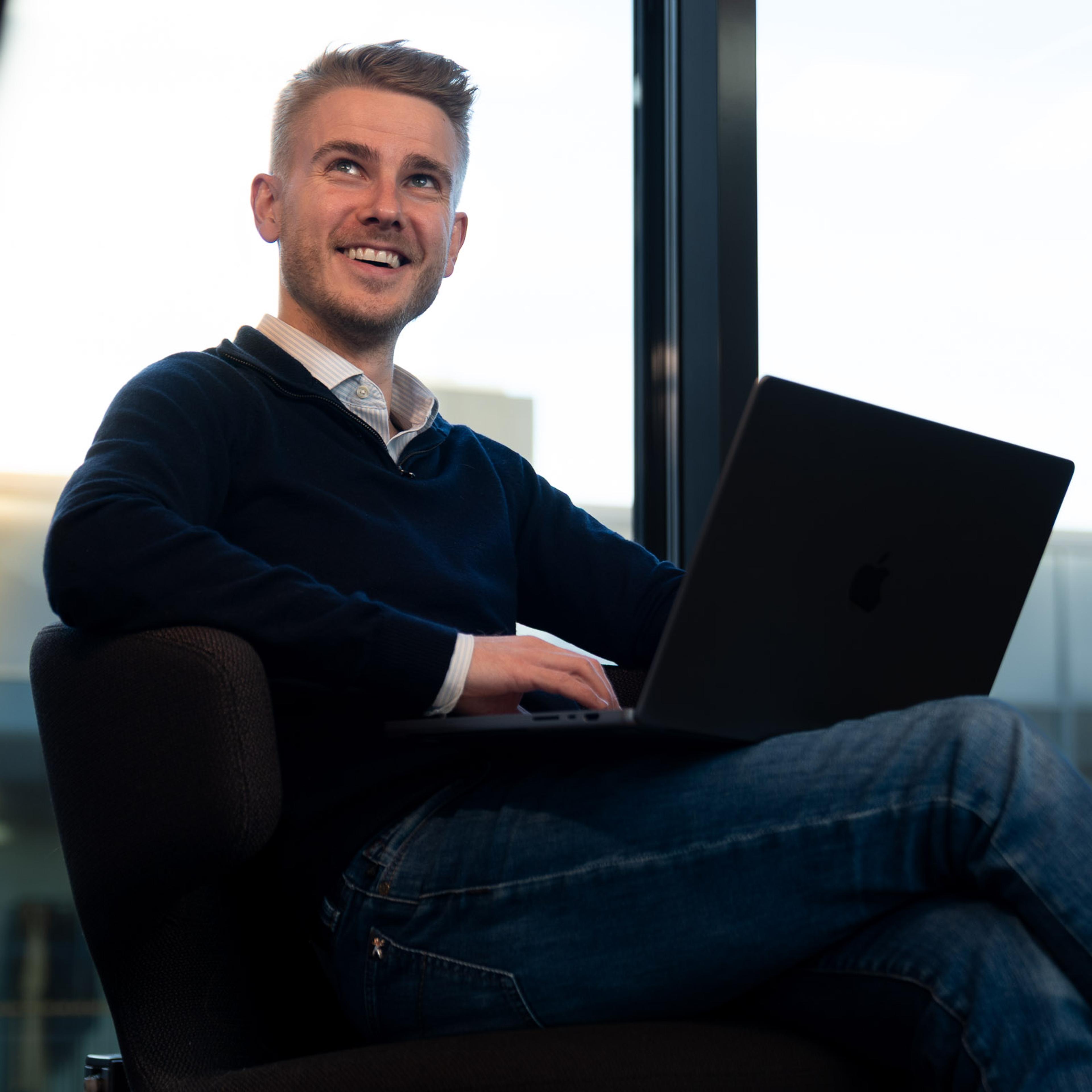 Portrett av Ole Christian Grette, CTO hos Veniro Media Solutions