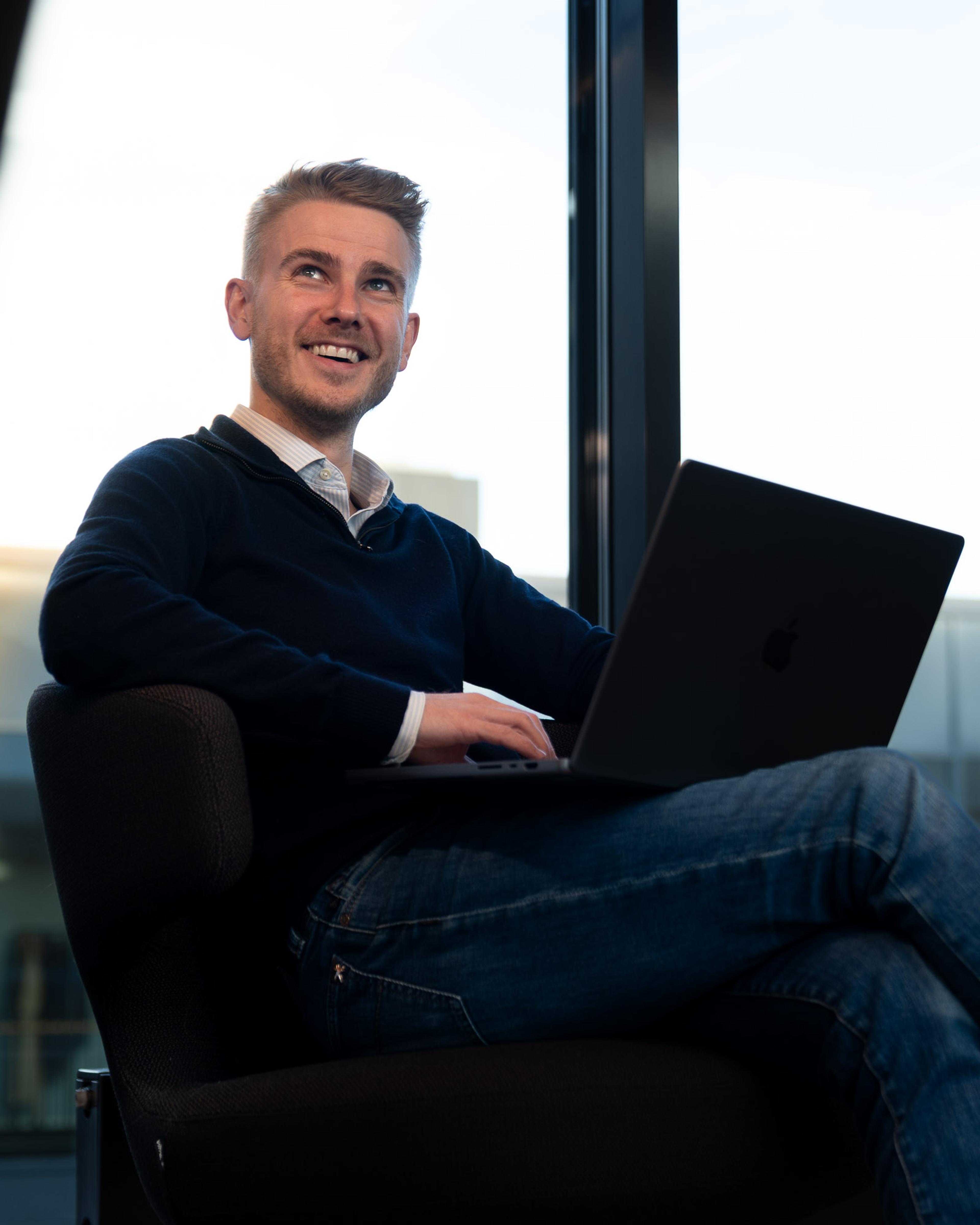 Portrett av Ole Christian Grette, CTO hos Veniro Media Solutions
