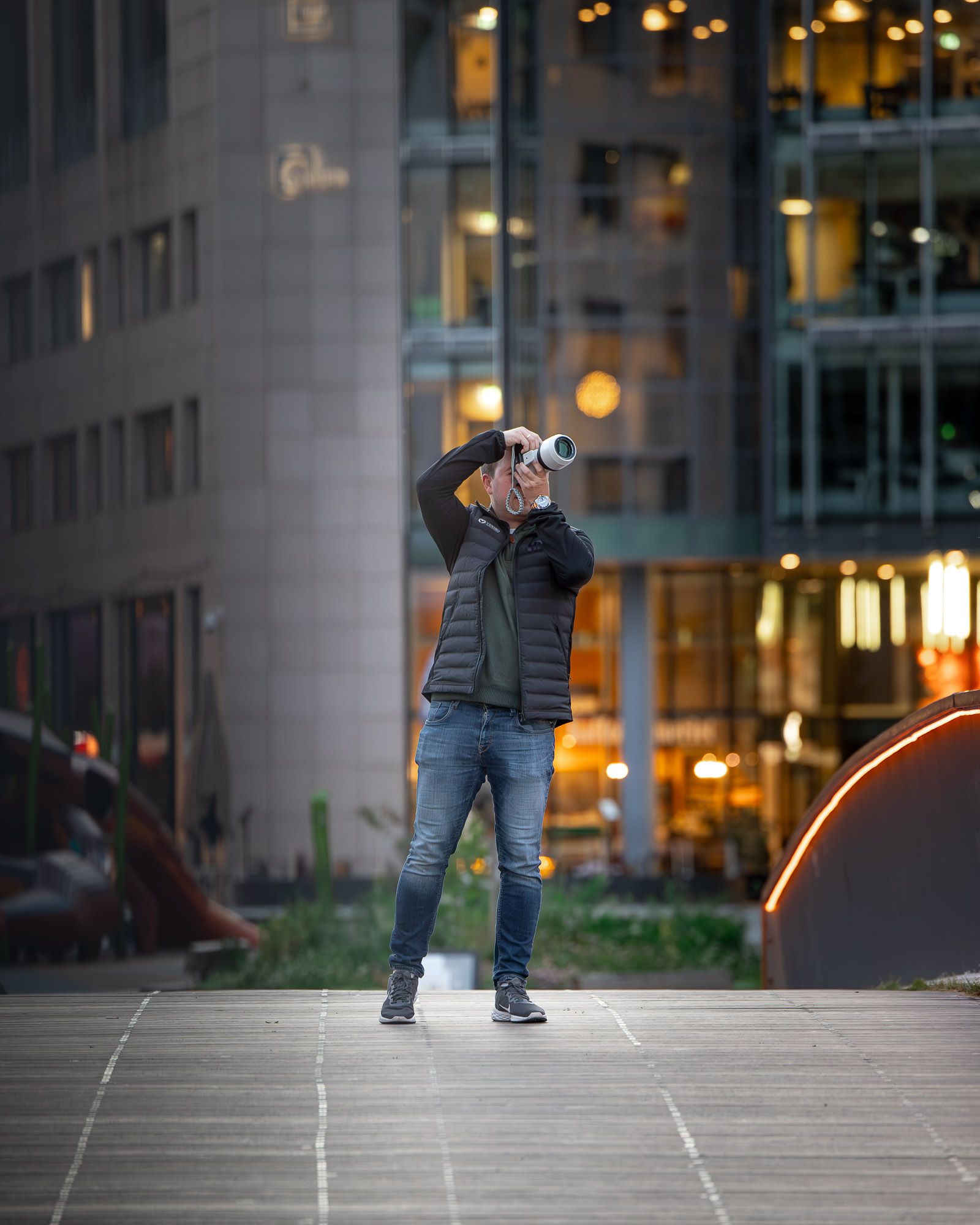 Behind the scenes – fotograf i arbeid