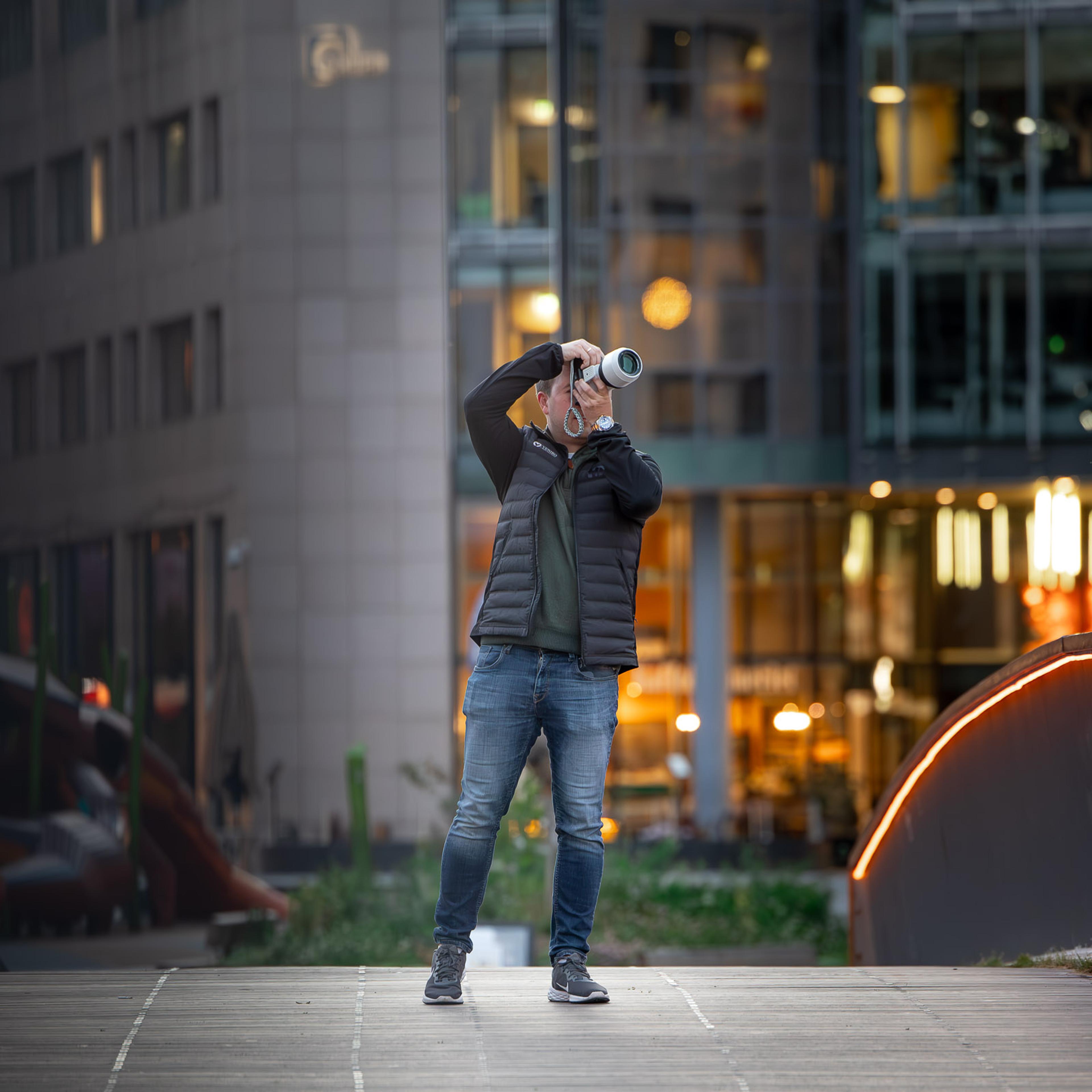 Behind the scenes – fotograf i arbeid