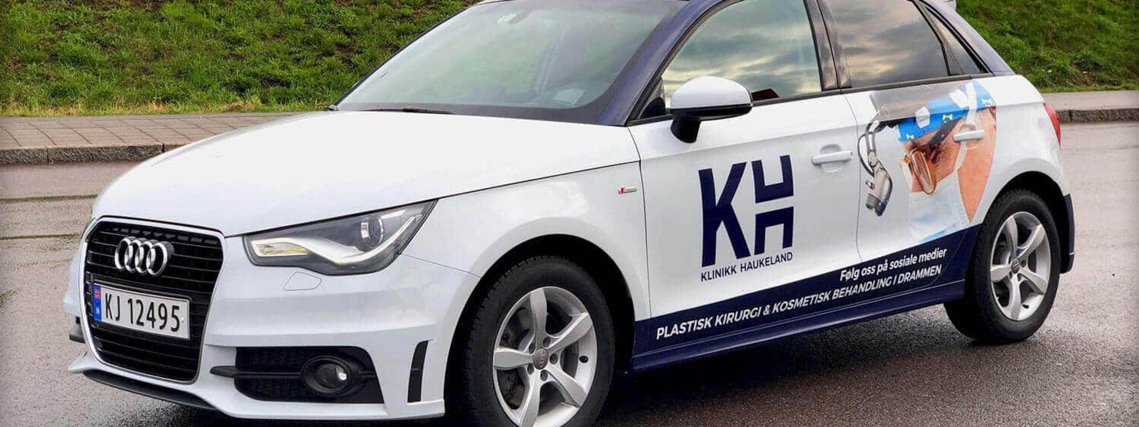 Bildekor og bussdekor for Klinikk Haukeland