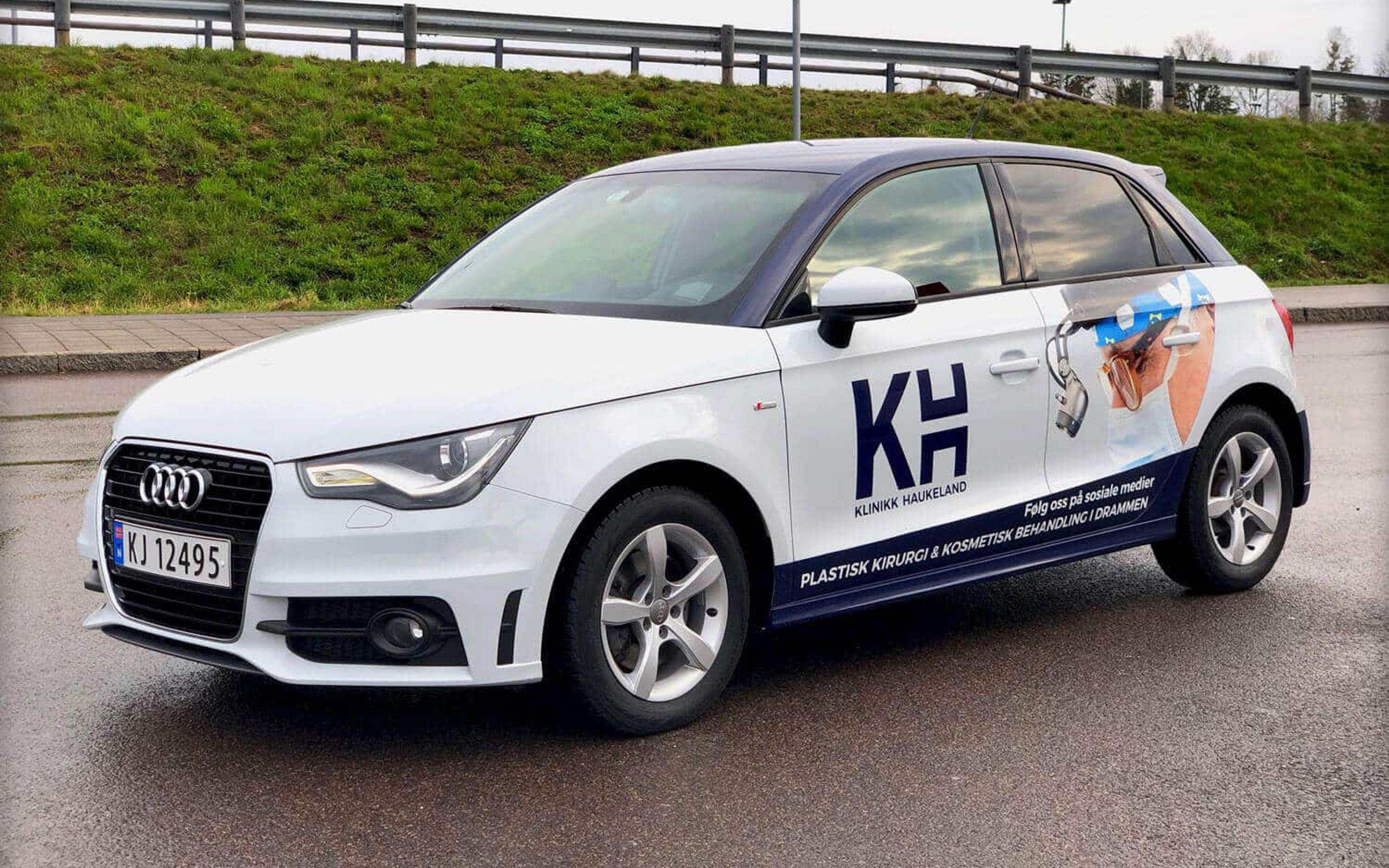 Bildekor og bussdekor for Klinikk Haukeland