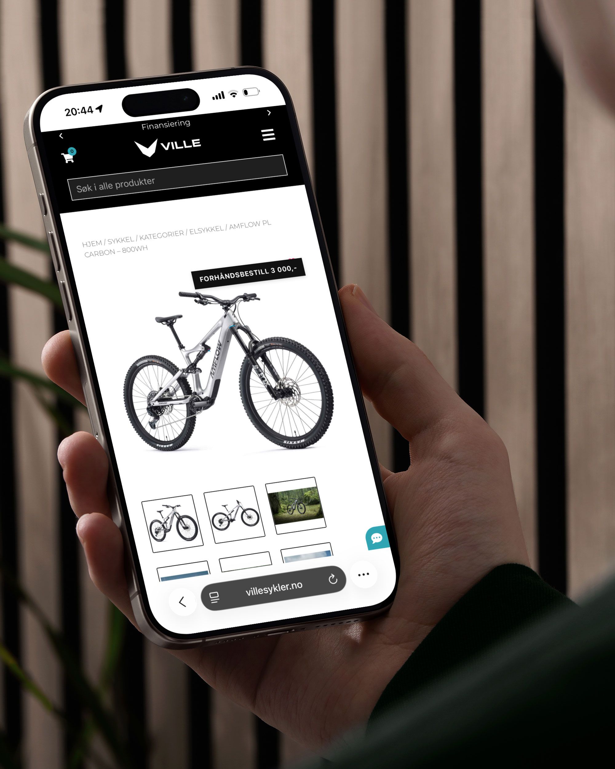 Villesykler nettbutikk SEO og synlighet