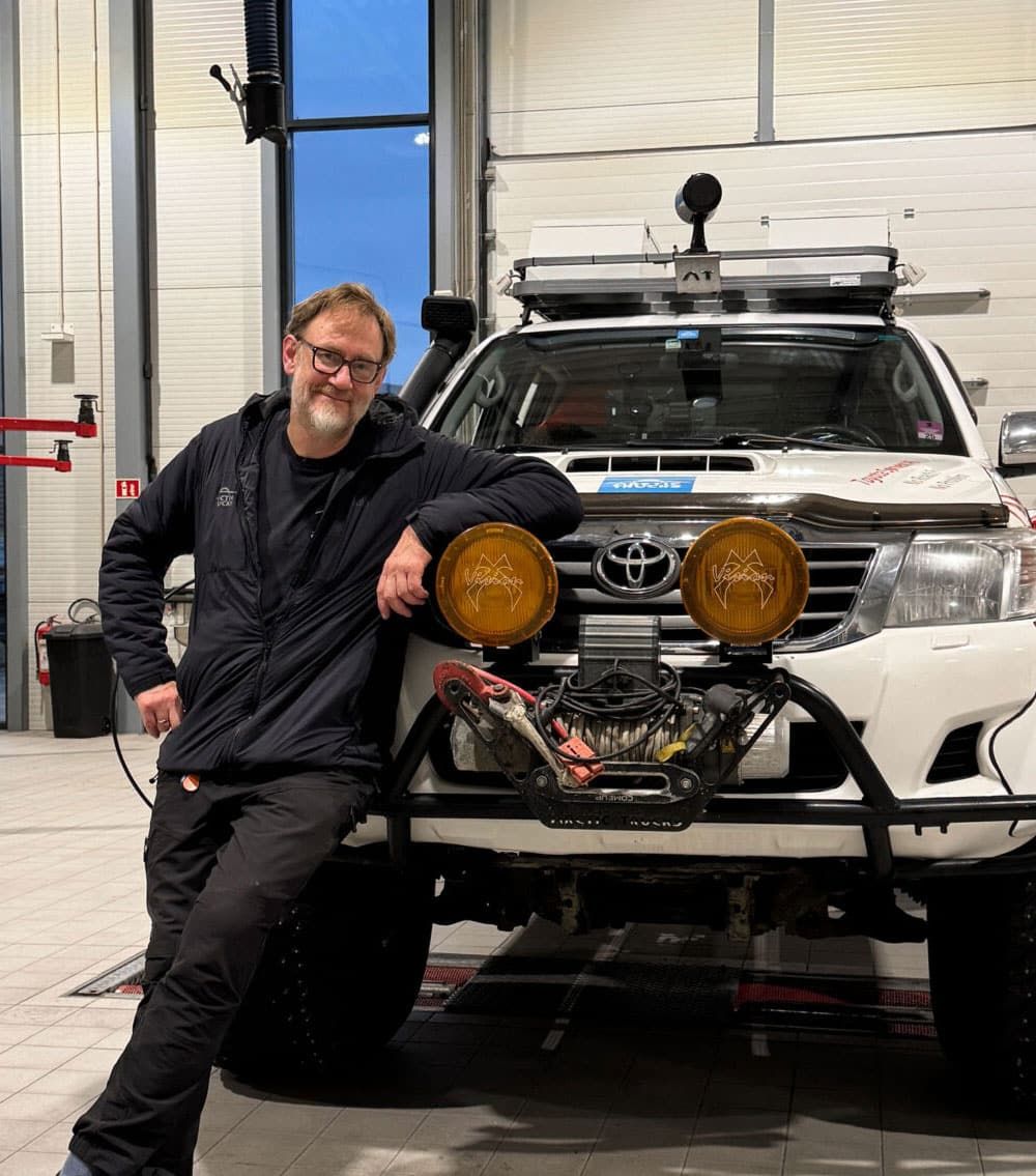 Børre Bratvold, Marketing Manager hos Arctic Trucks