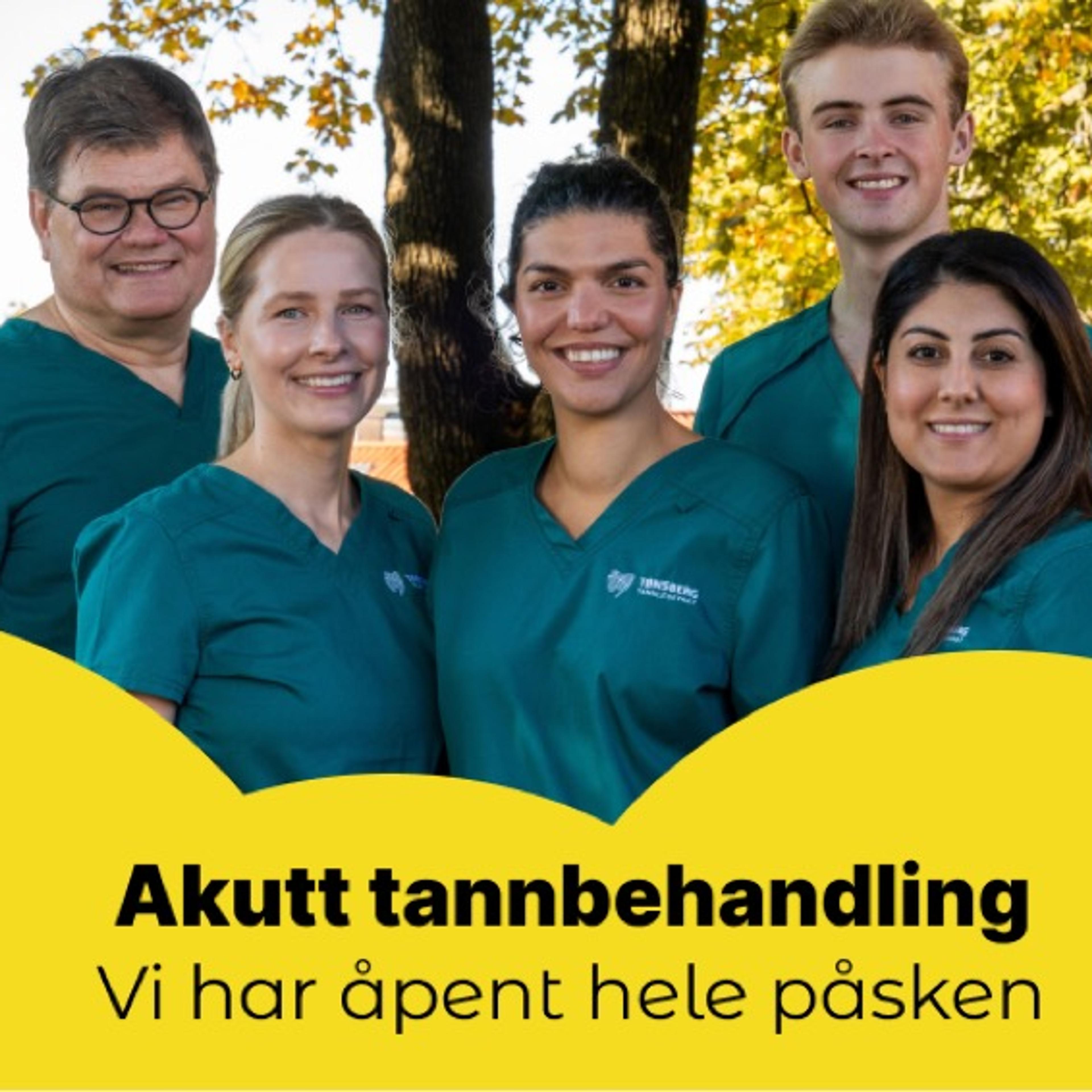 Påskekampanje for Tønsberg Tannlegevakt – tillitsskapende innhold