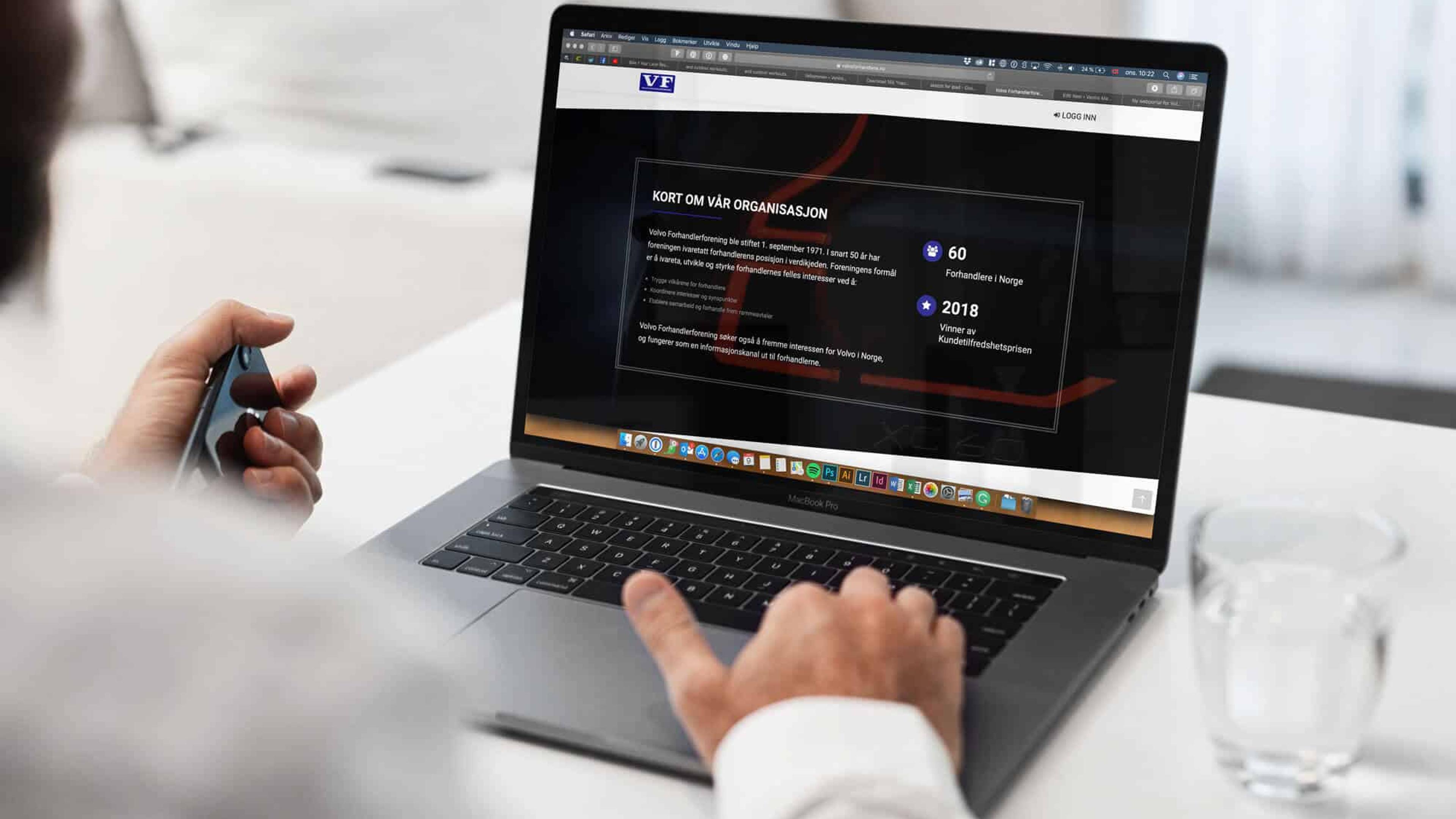 SEO-optimalisert hjemmeside for Volvo forhandlere i Norge og Scandinavia