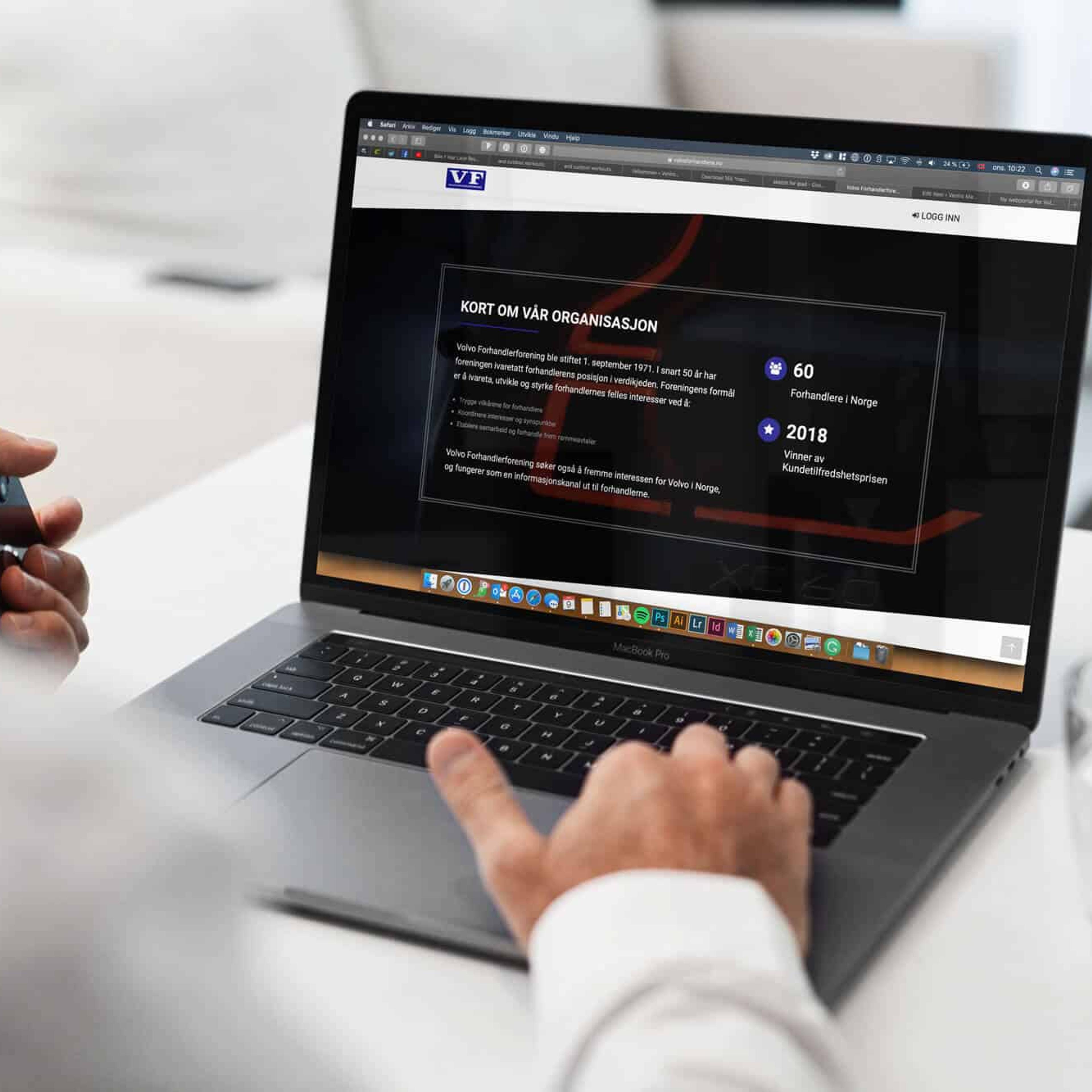 SEO-optimalisert hjemmeside for Volvo forhandlere i Norge og Scandinavia