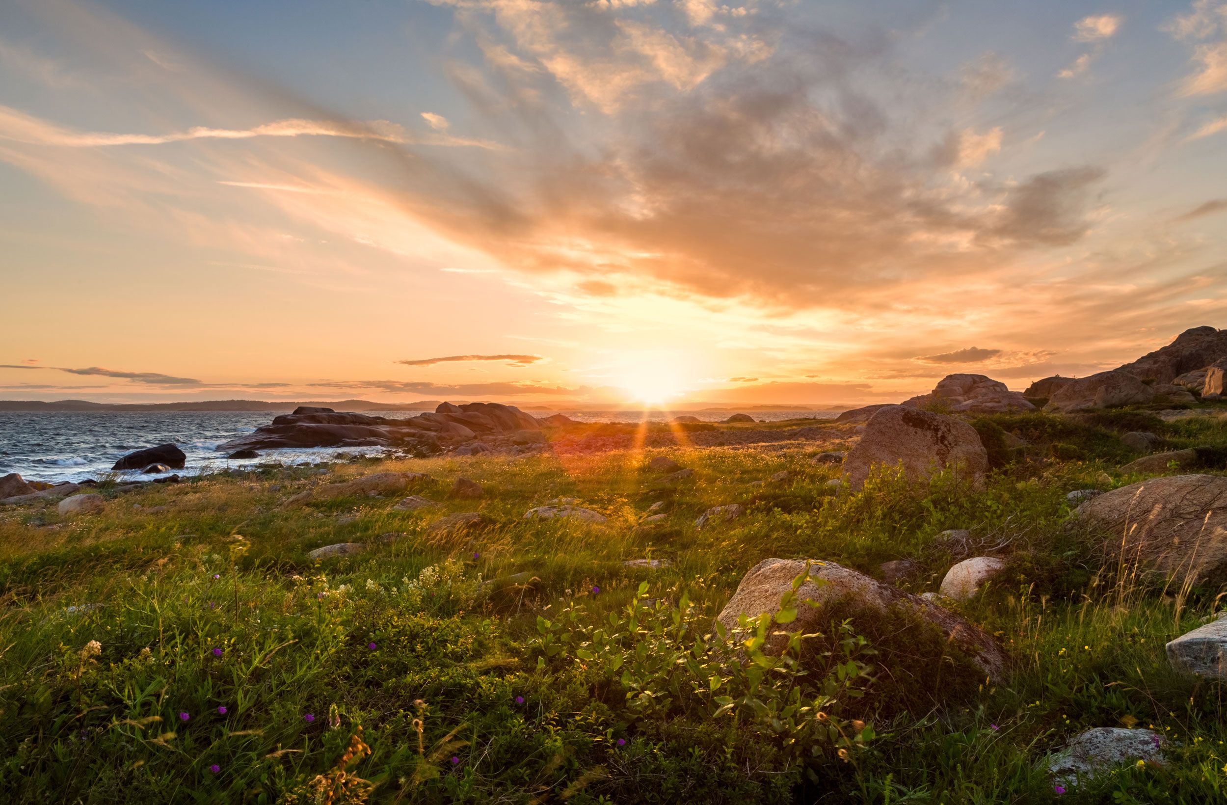 Kystlandskap i Færder Nasjonalpark fotografert av Veniro