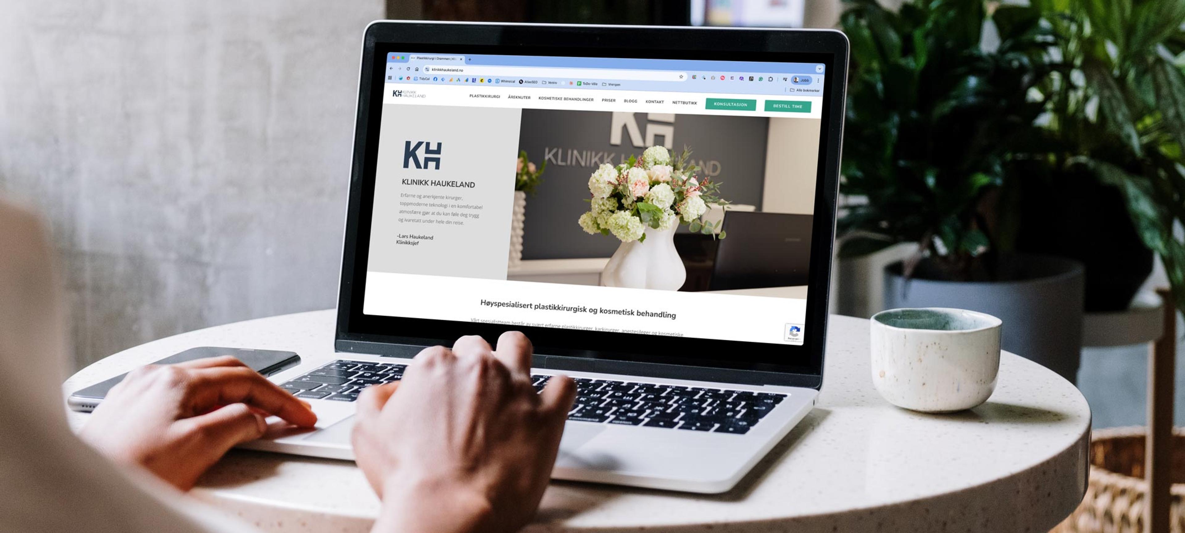 Ny webside for Klinikk Haukeland