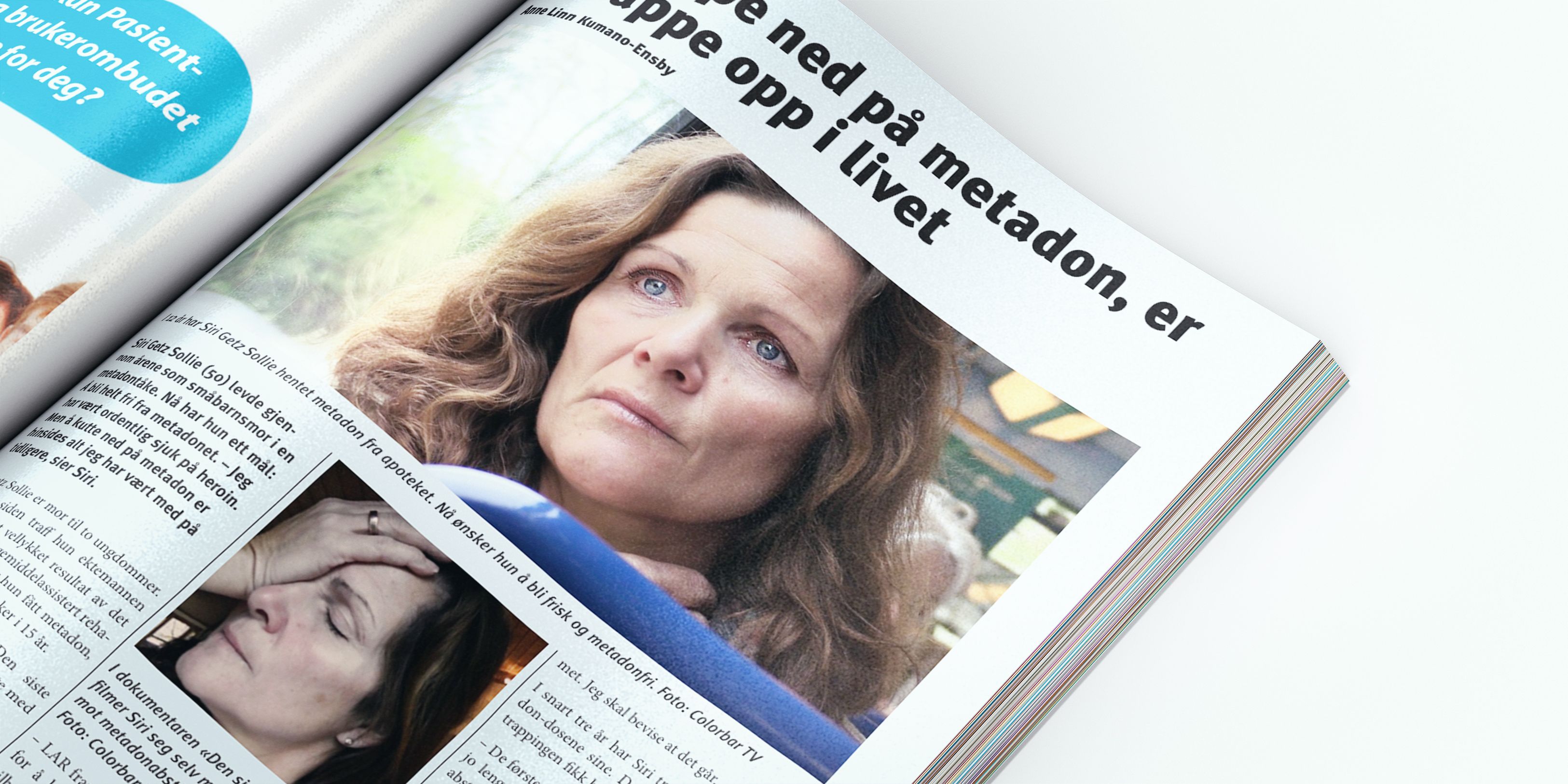 Larposten medlemsmagasin designet av Veniro for LAR-Nett Norge