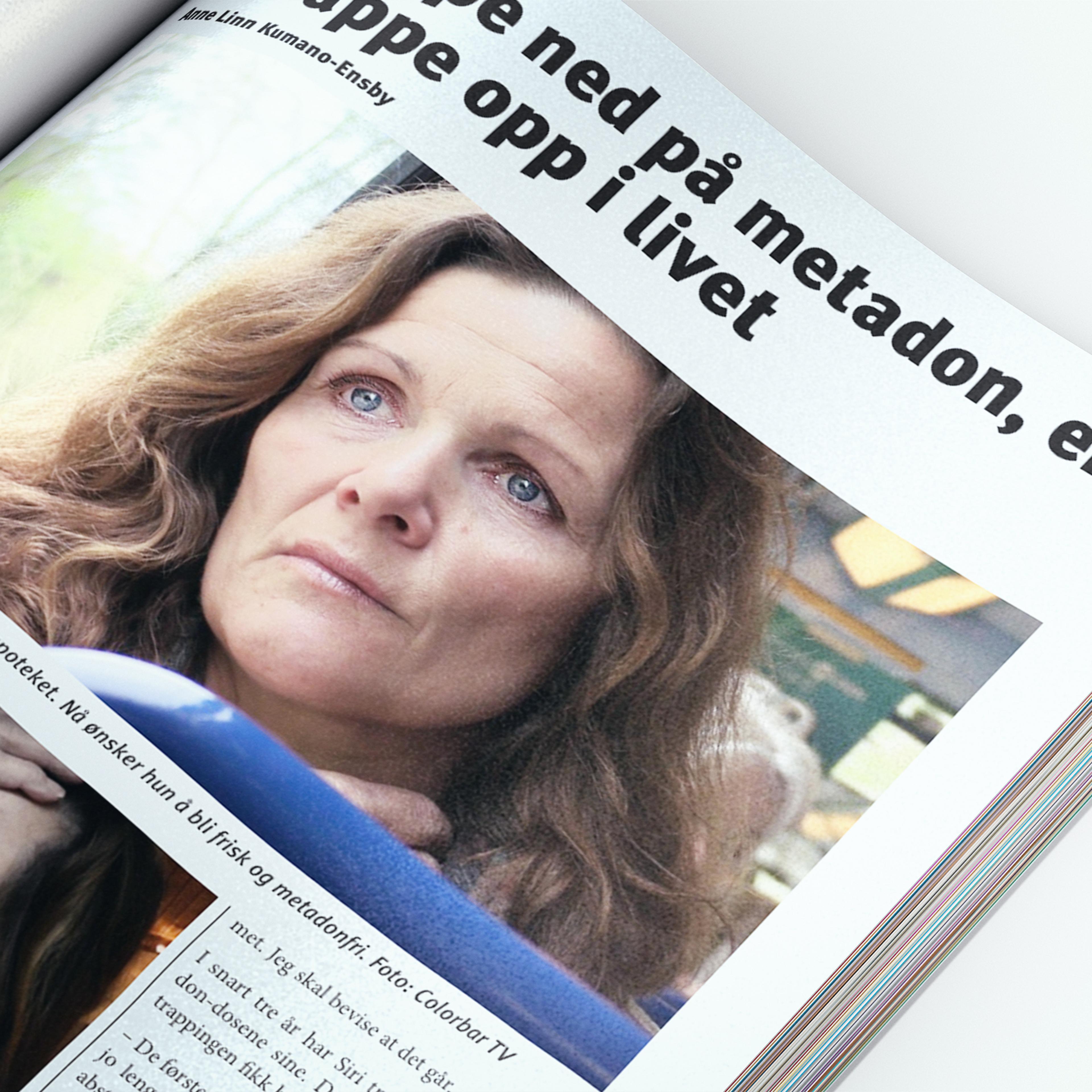Larposten medlemsmagasin designet av Veniro for LAR-Nett Norge