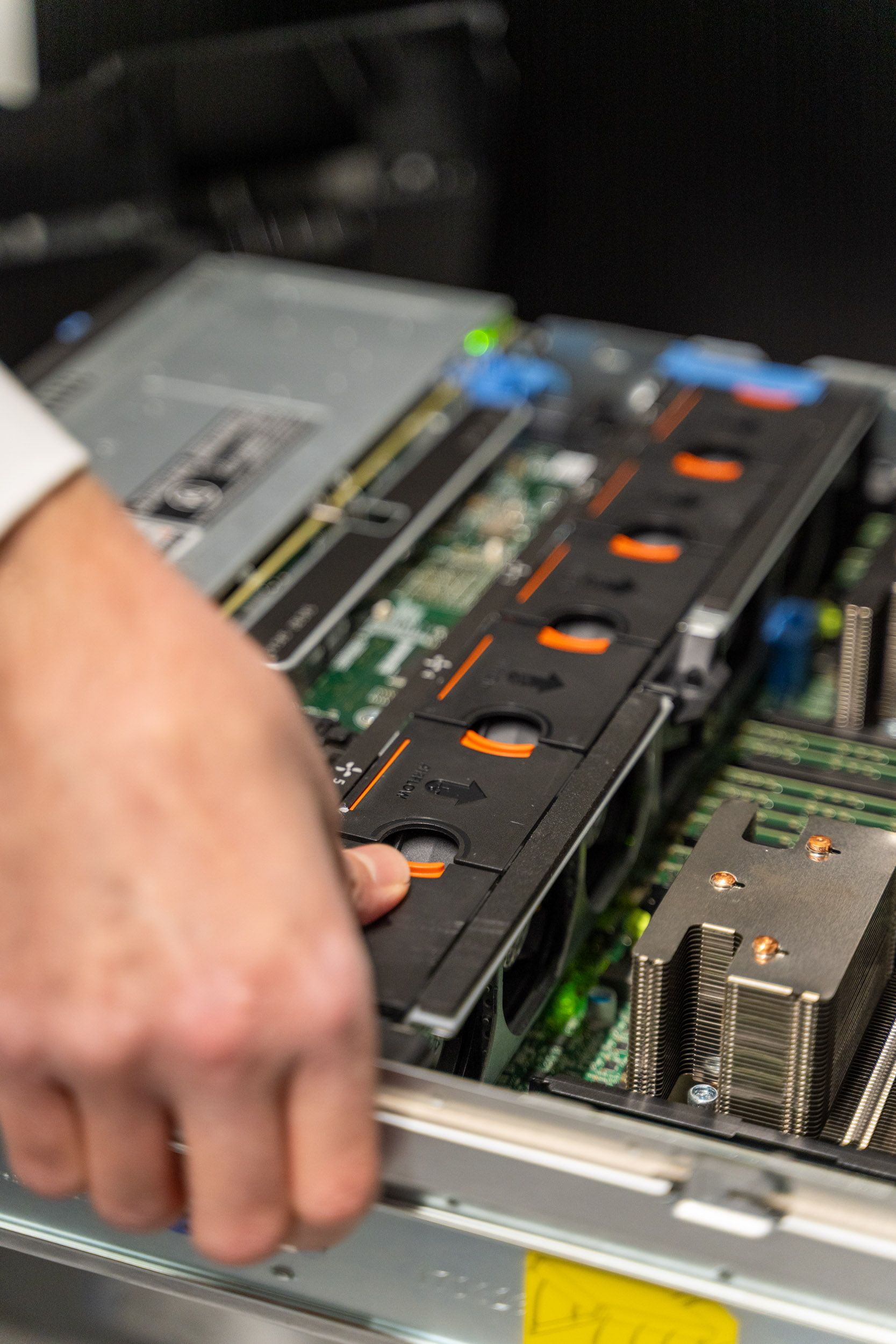 Serverrom og hosting-infrastruktur