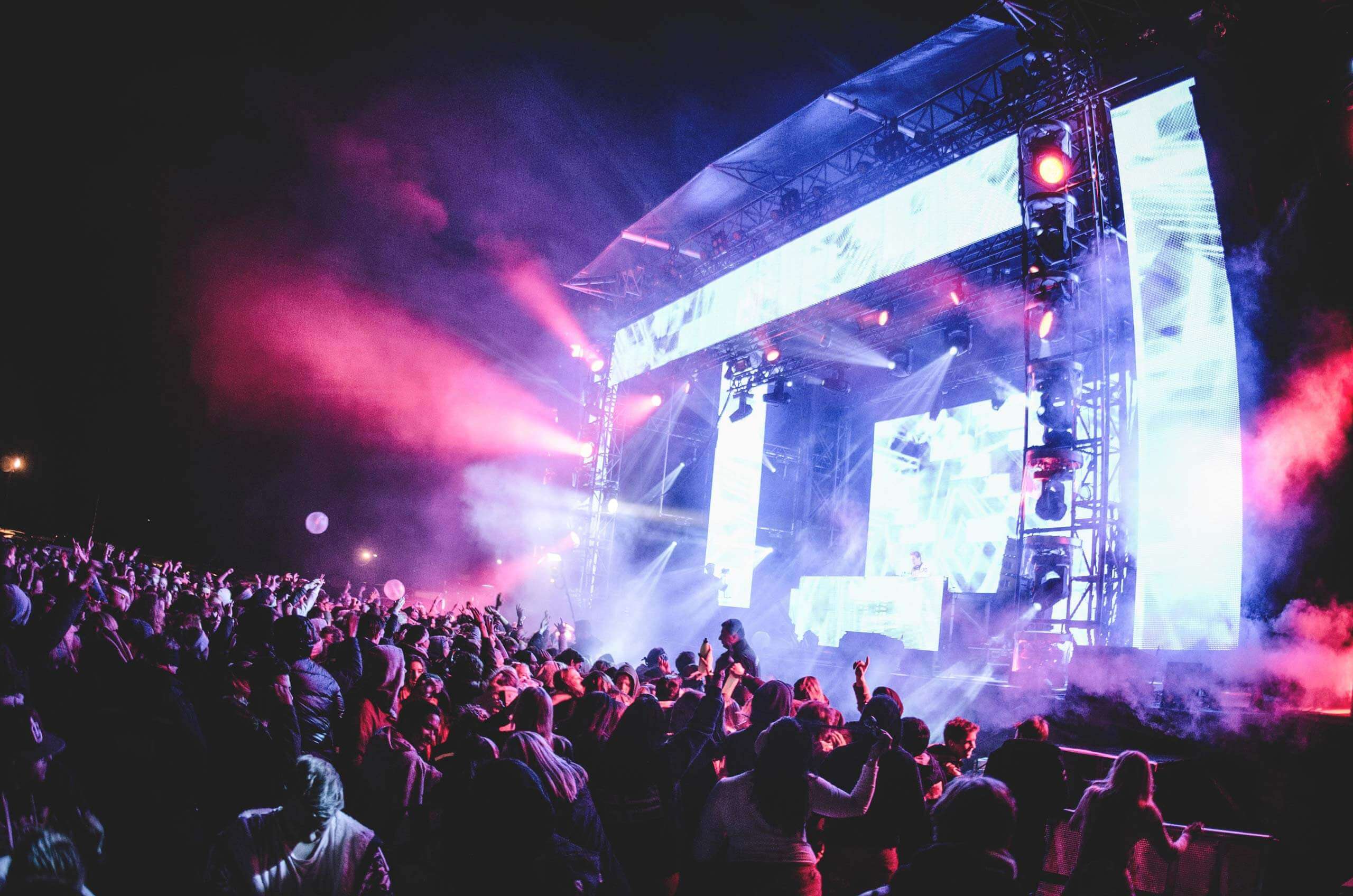 Forsiden av Landstreff Lillehammer sin nettside med festivalprogram