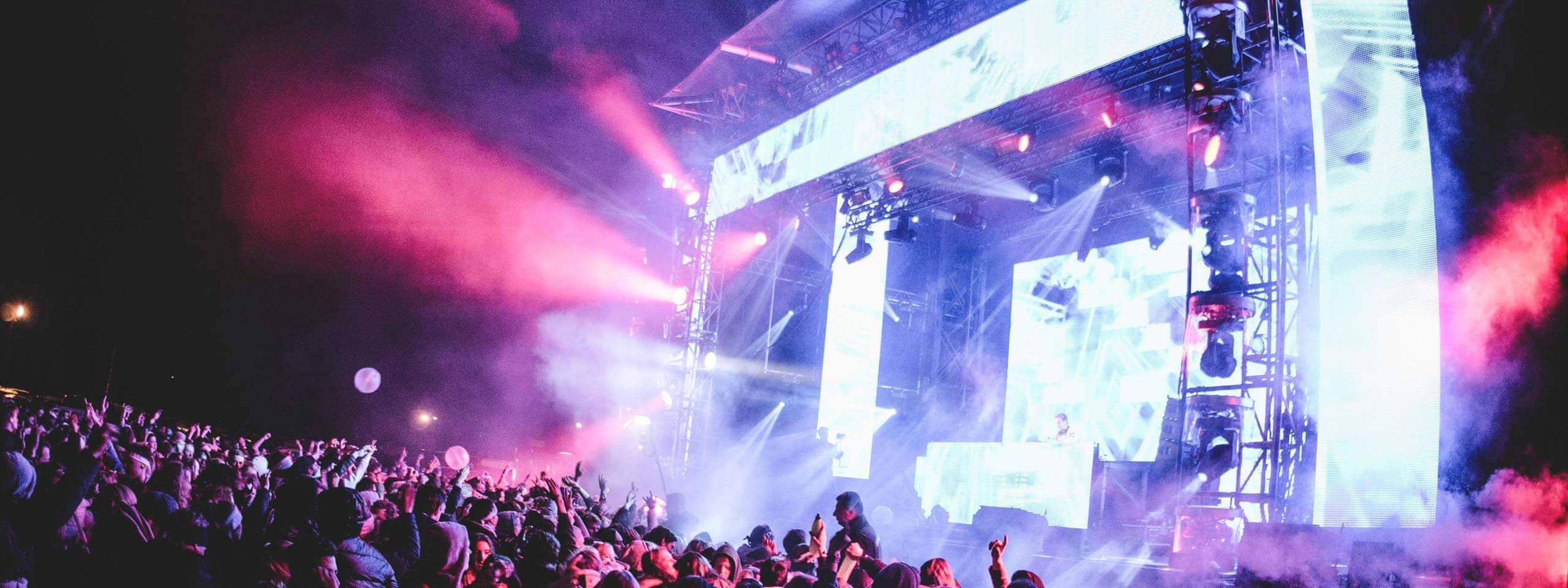 Forsiden av Landstreff Lillehammer sin nettside med festivalprogram