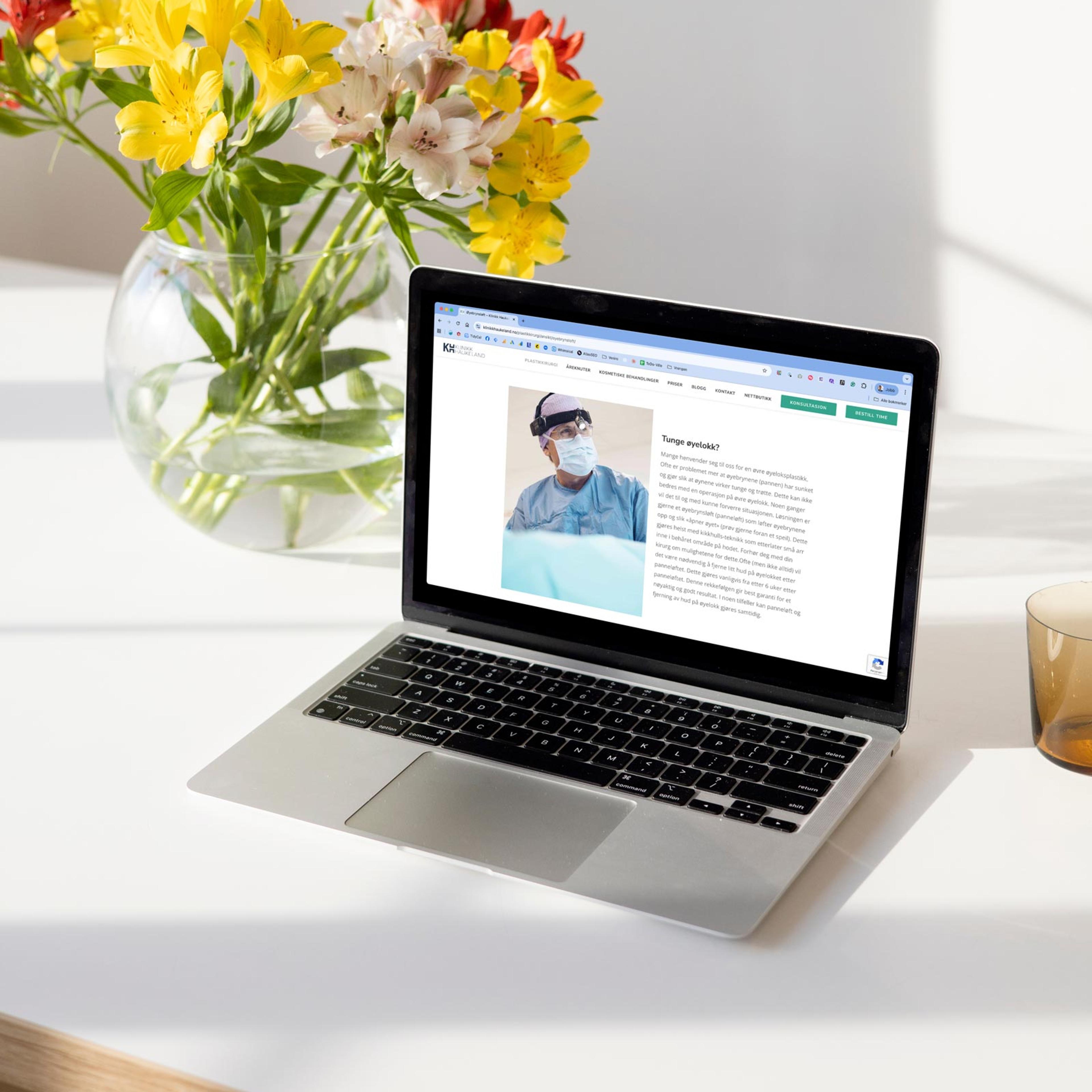 WordPress-administrasjon og fleksibelt CMS for Klinikk Haukeland