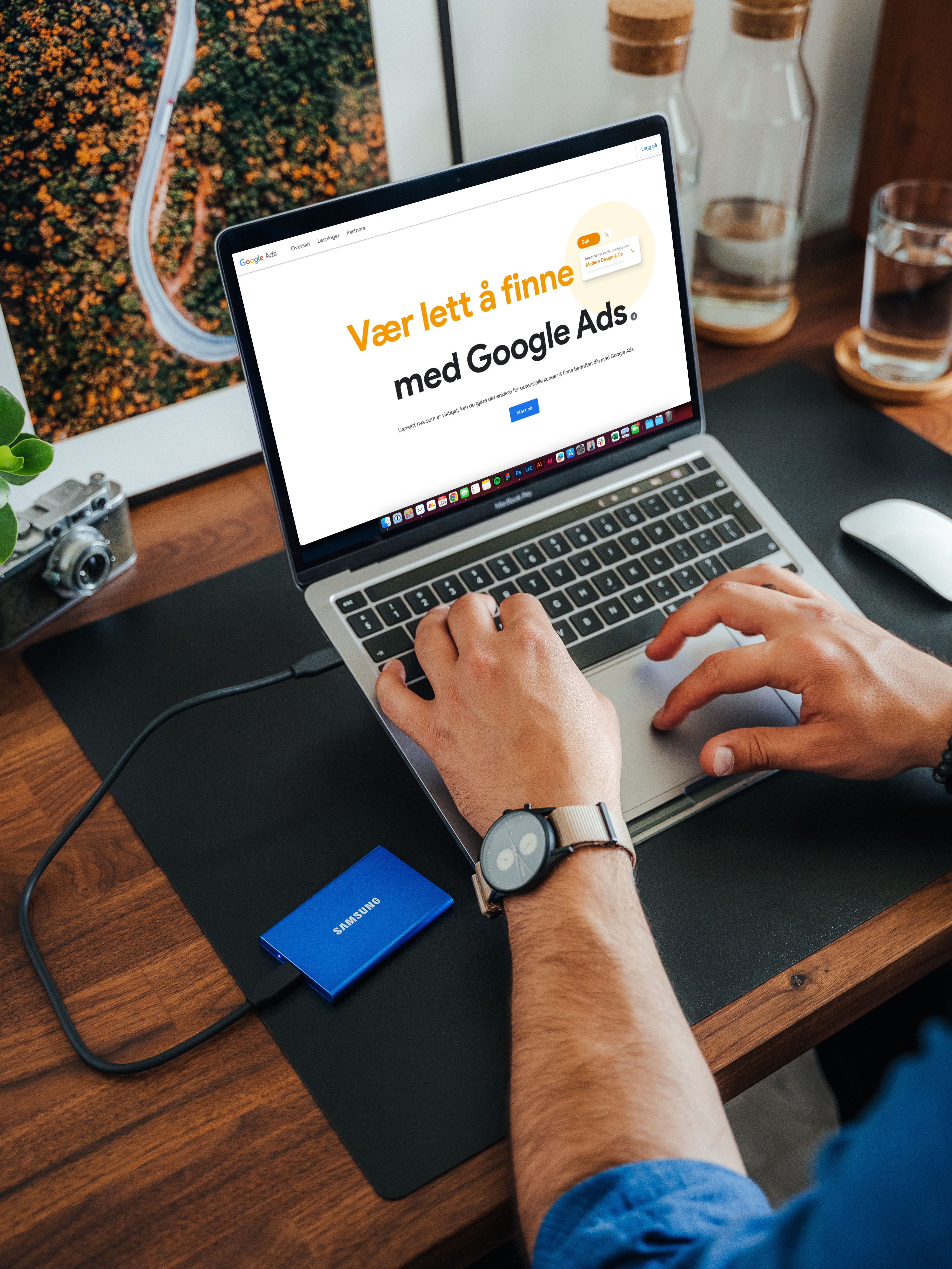 Google Ads-kampanjer og annonsering hos Veniro