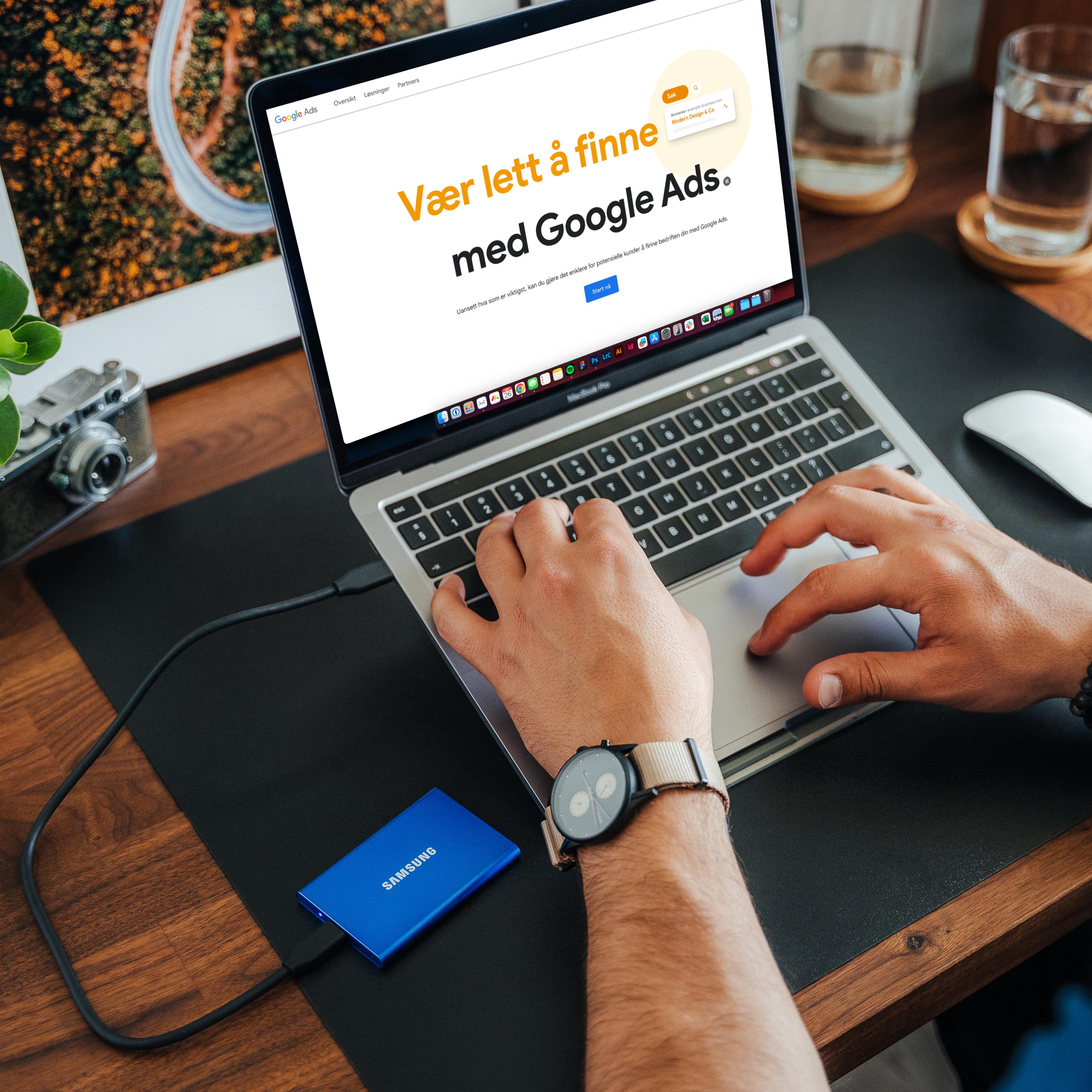 Google Ads-kampanjer og annonsering hos Veniro