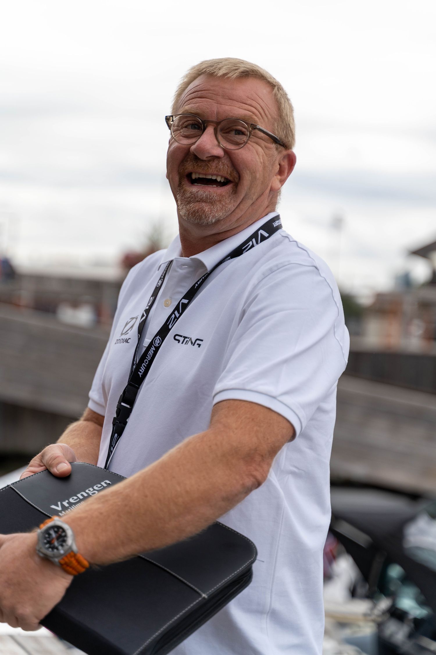 Jørn Hennig, daglig leder i Vrengen Maritime