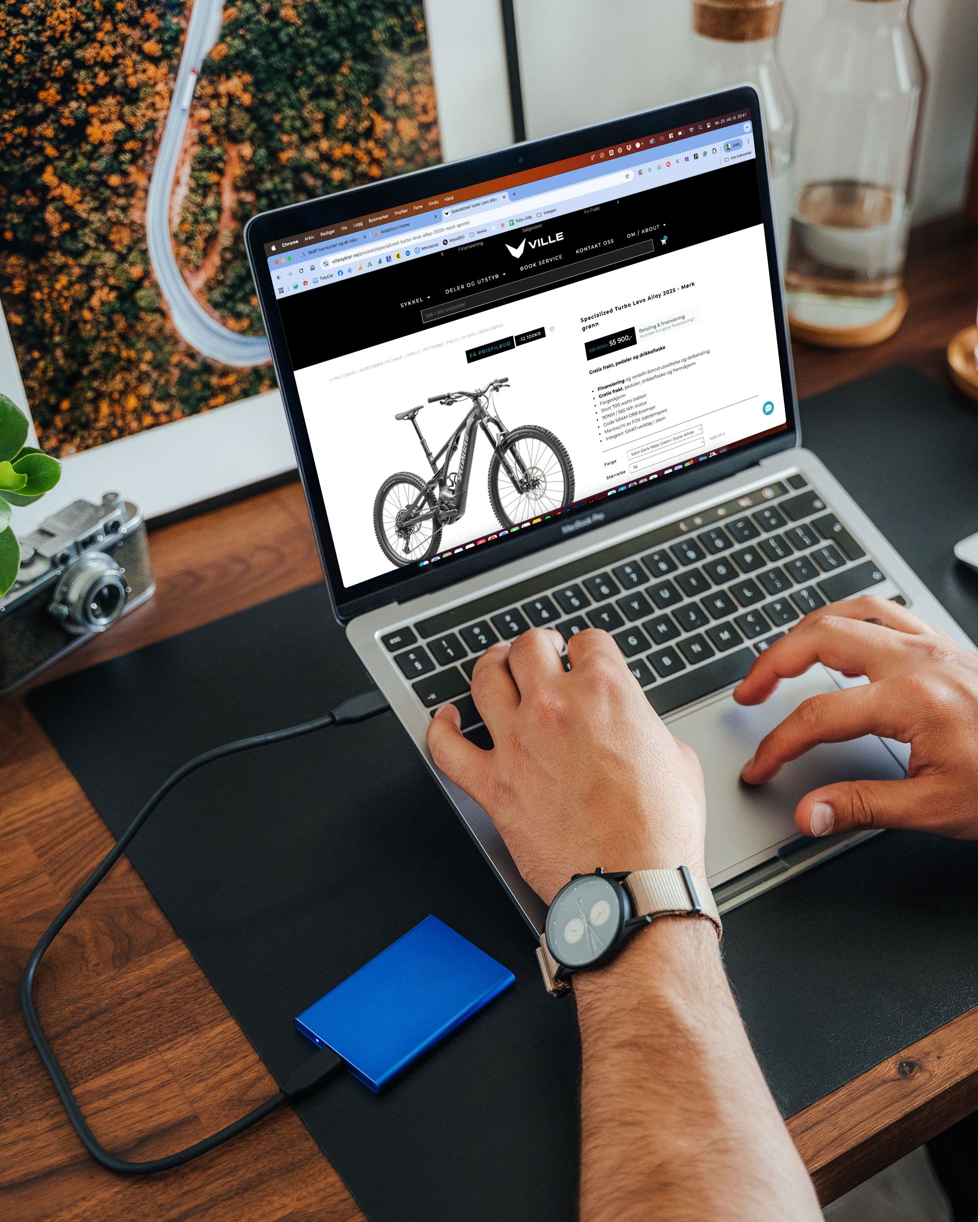 Villesykler Google Ads konverteringssporing og resultater