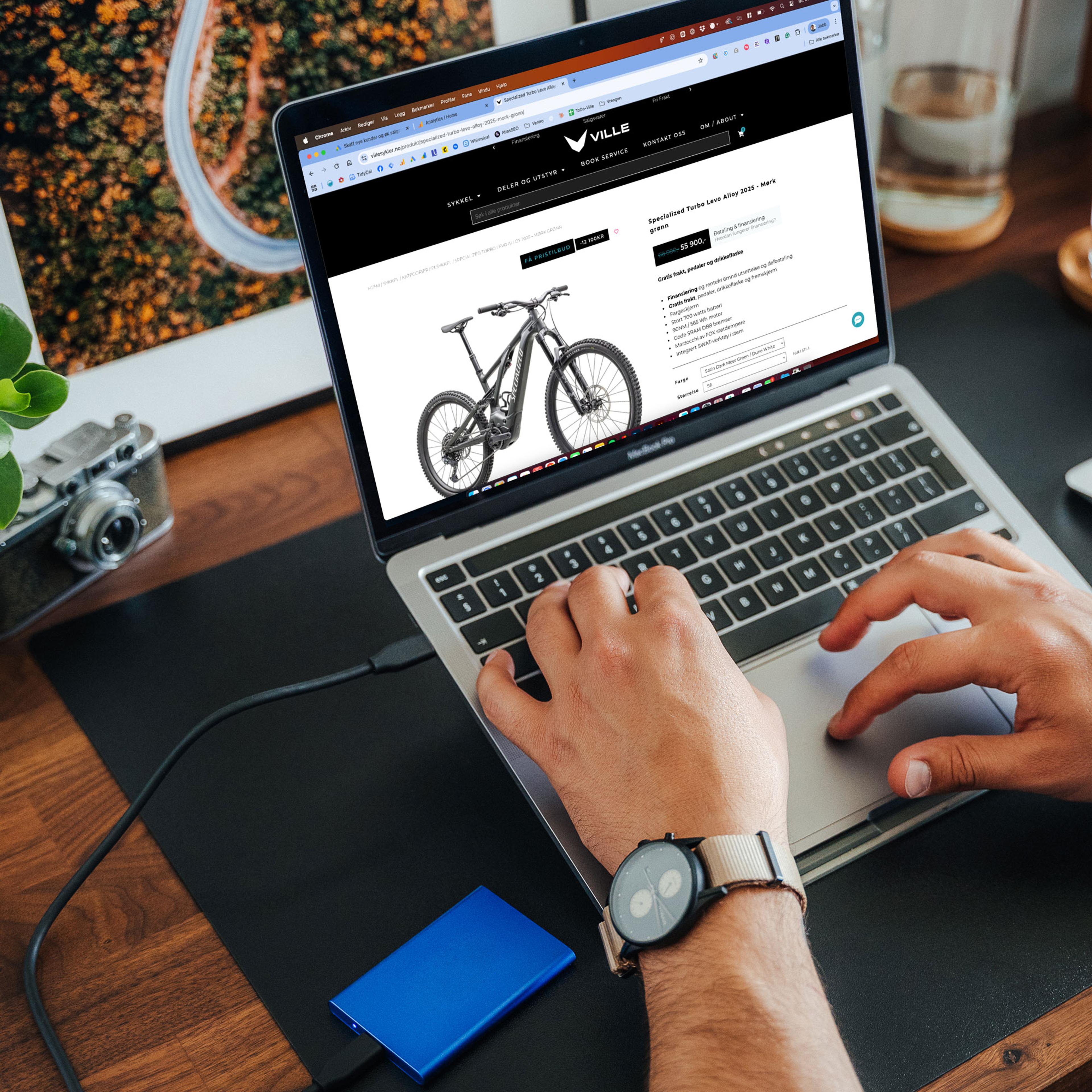 Villesykler Google Ads konverteringssporing og resultater