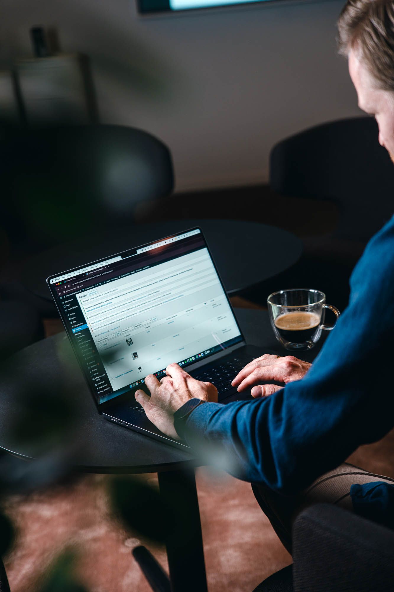 Veniro-team i arbeid med digitale løsninger