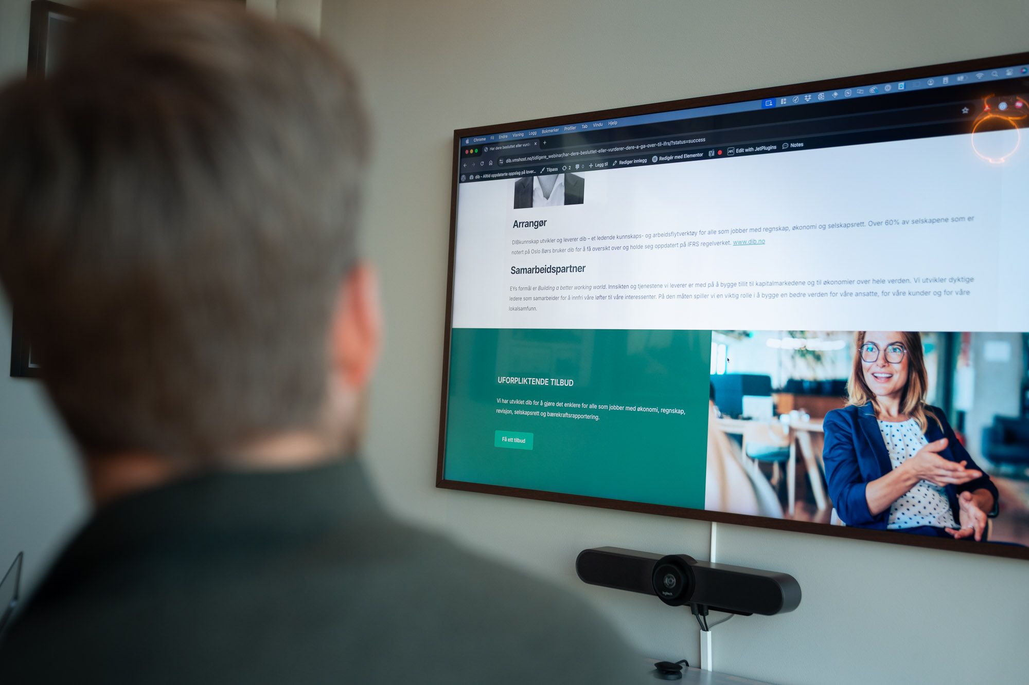 Veniro designer nettsider med fokus på funksjonalitet og brukervennlighet