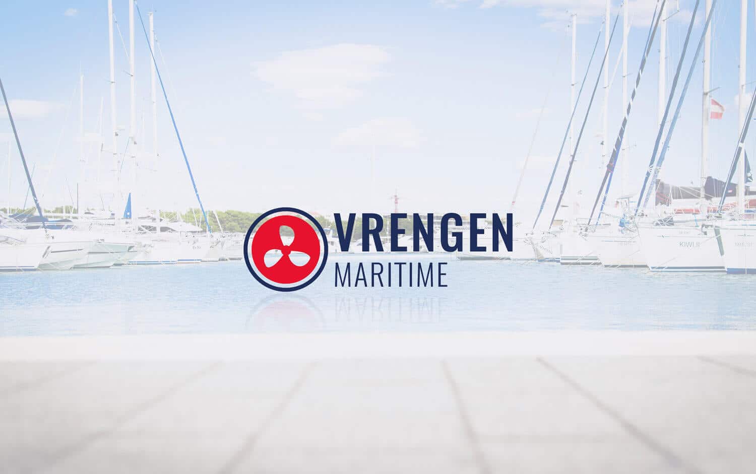 Vrengen Maritime ny logo og visuell identitet