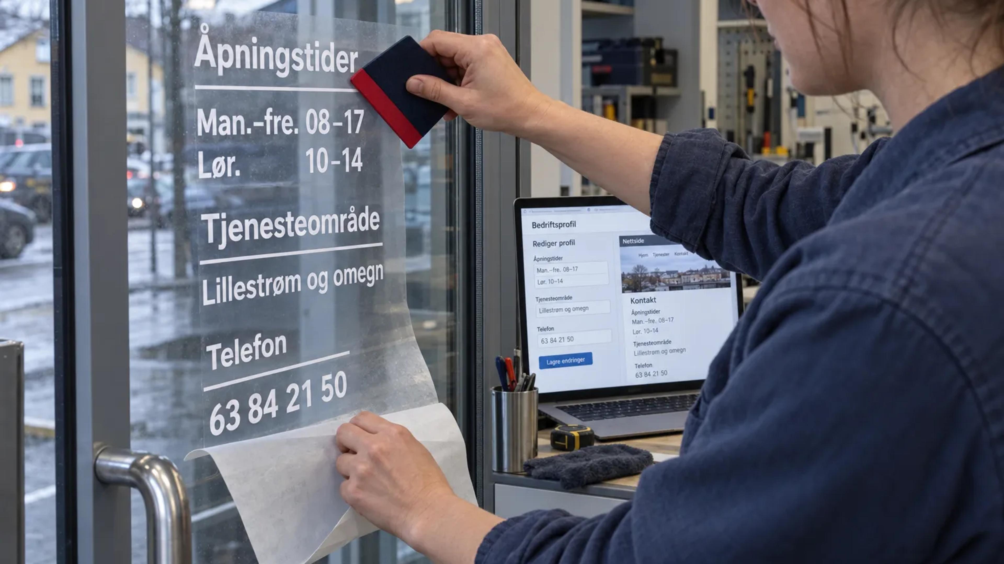 Teknisk tilgjengelighet, tydelig faginnhold og konsistente bedriftsopplysninger styrker synligheten i søk.