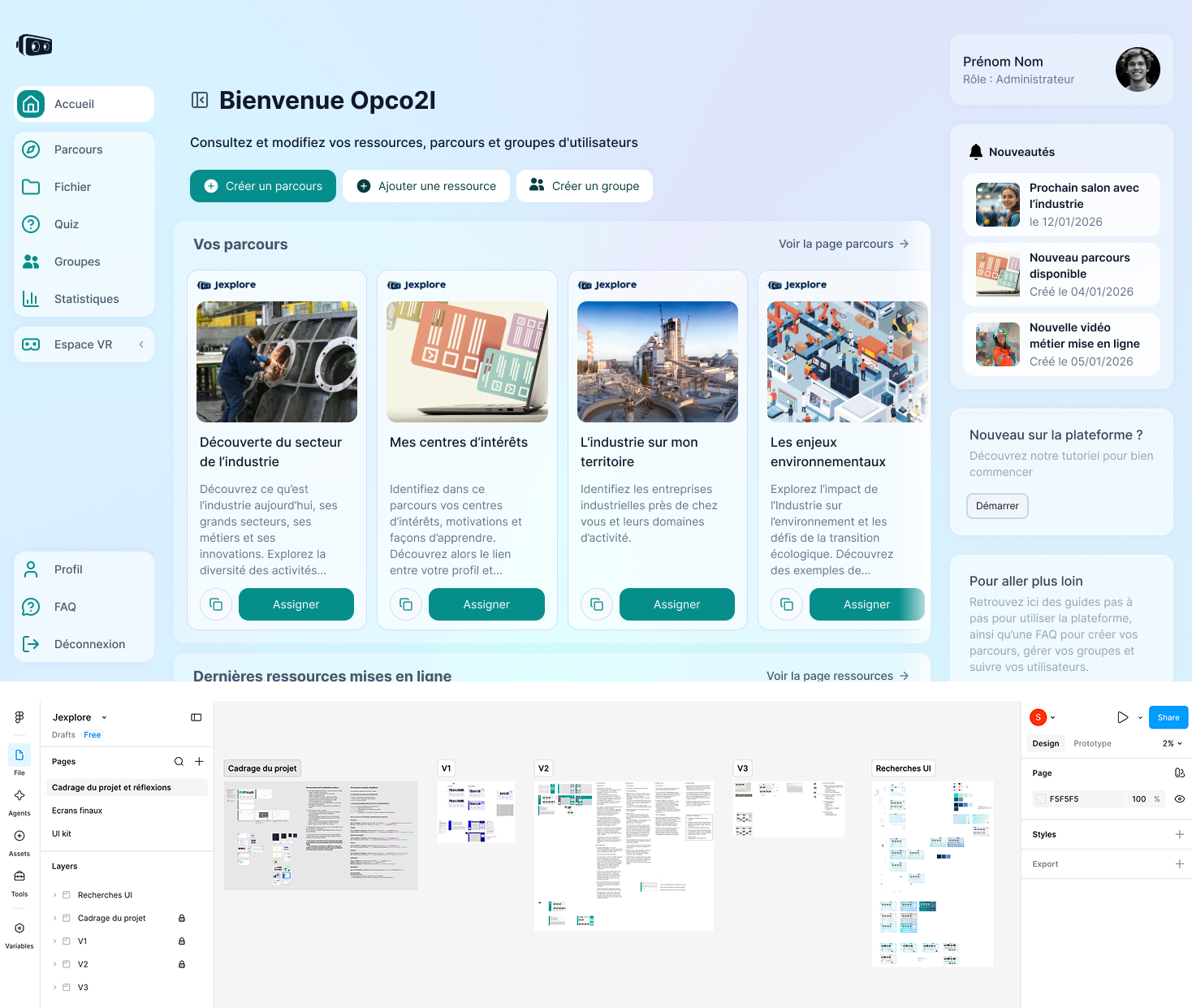 Jexplore — visuel principal