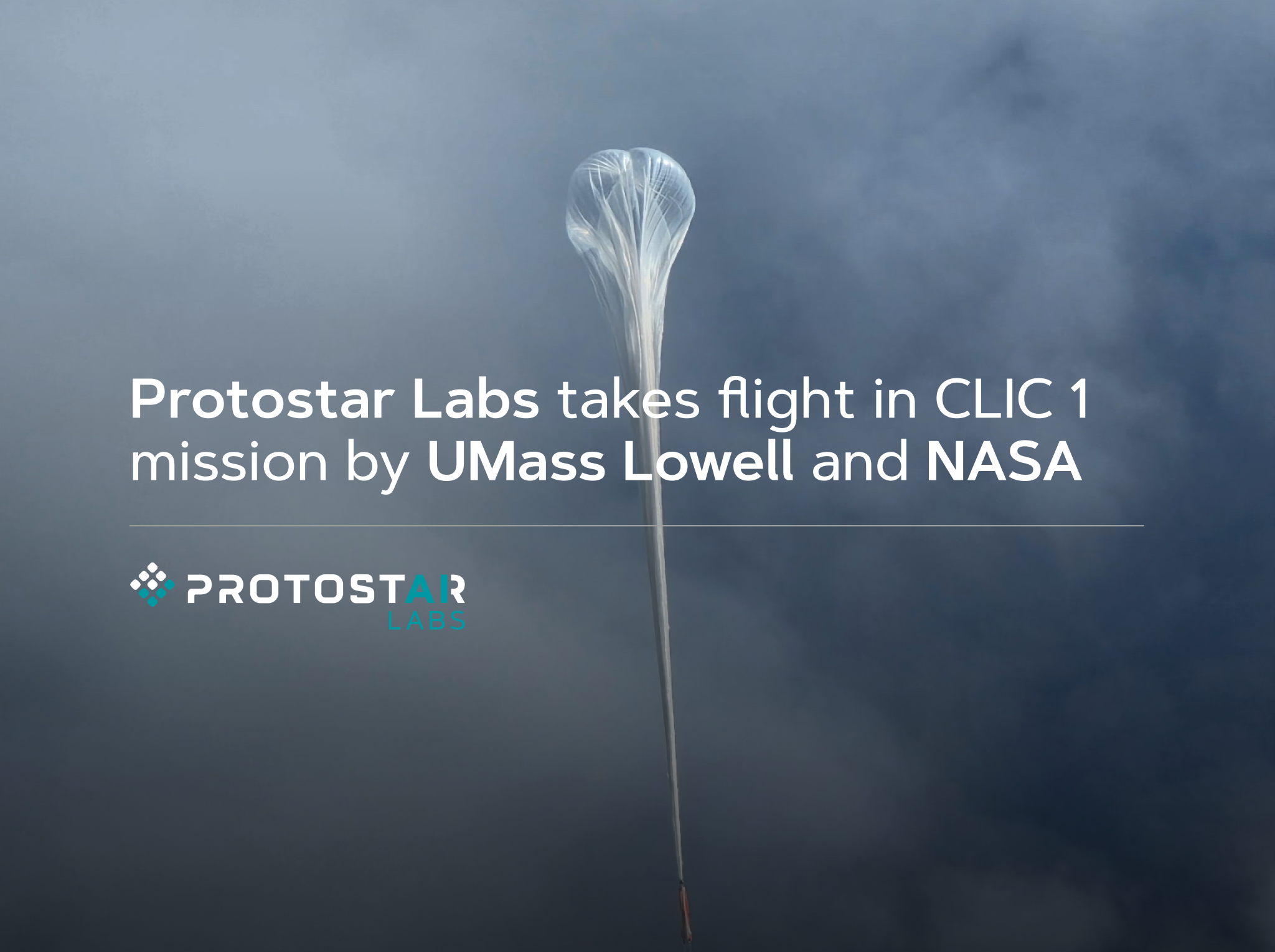 Protostar Labs and UMass Lowell bring onboard cloud segmentation to the stratosphere with CLIC 1