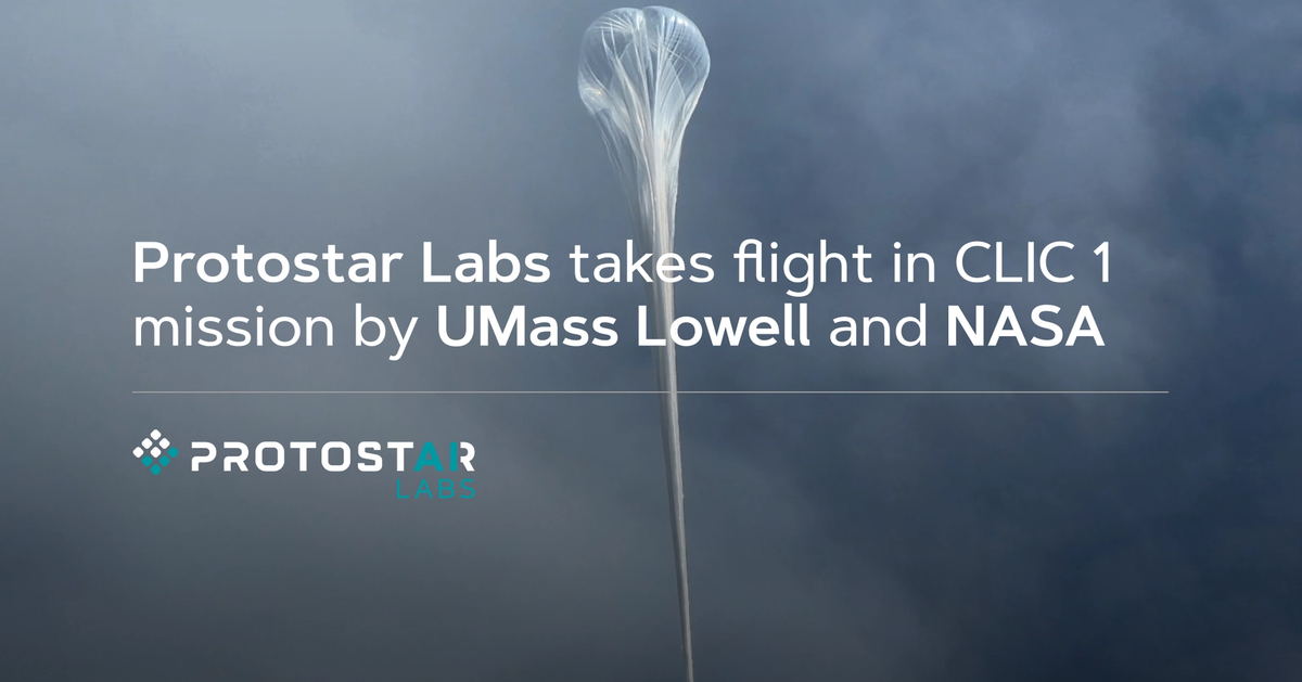 Protostar Labs and UMass Lowell bring onboard cloud segmentation to the stratosphere with CLIC 1