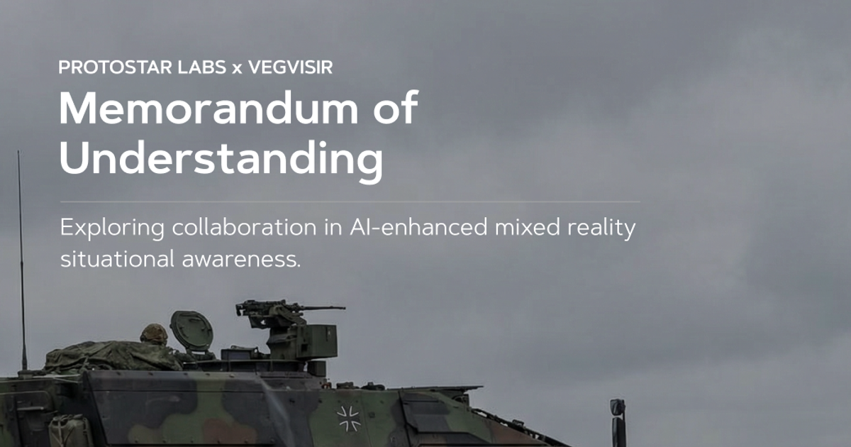 Vegvisir and Protostar Labs Sign Memorandum of Understanding